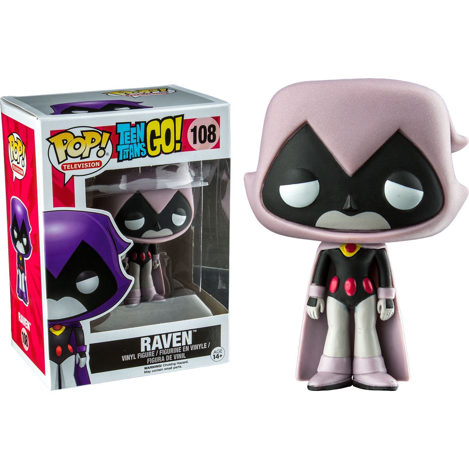 Teen Titans Go! Pop! Television Vinyl Figure Grey Raven 9 Cm Within Raven Grey Tv Stands (View 24 of 30)
