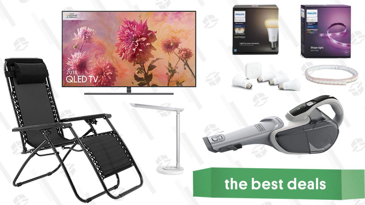 Thursday's Best Deals: Samsung's Best Tv, Refurbished Ipads, Coffee In Maddy 70 Inch Tv Stands (View 15 of 30)