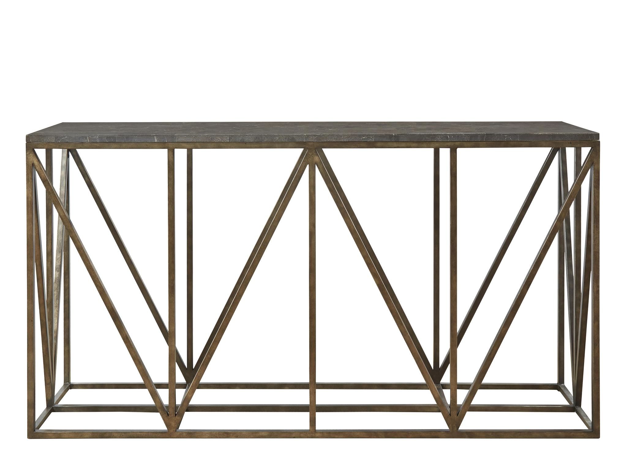 Universal Furniture | Authenticity | Truss Console Table Inside Bluestone Console Tables (View 10 of 30)