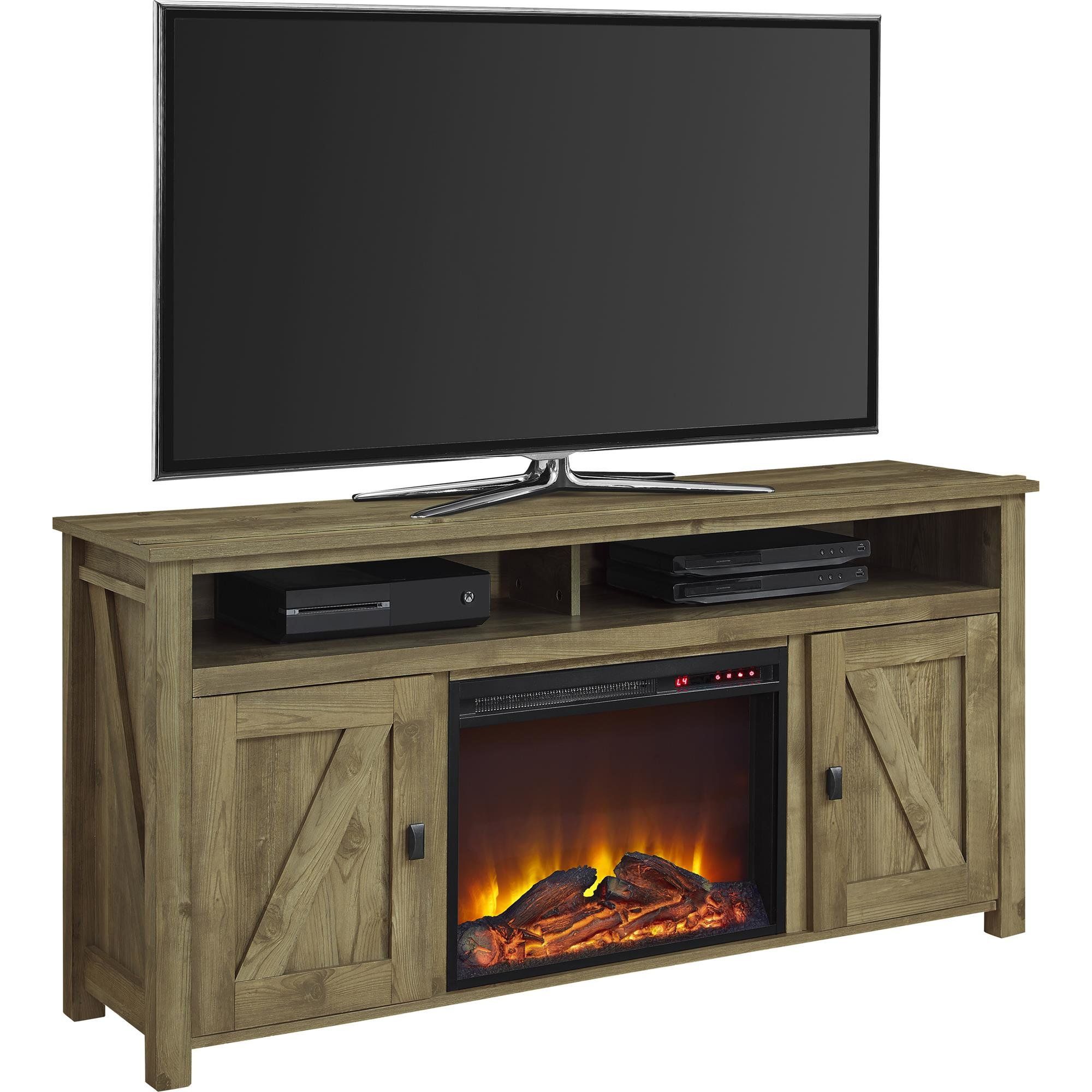 Whittier Tv Stand For Tvs Up To 60" With Fireplace & Reviews | Joss For Dixon White 65 Inch Tv Stands (View 12 of 30)