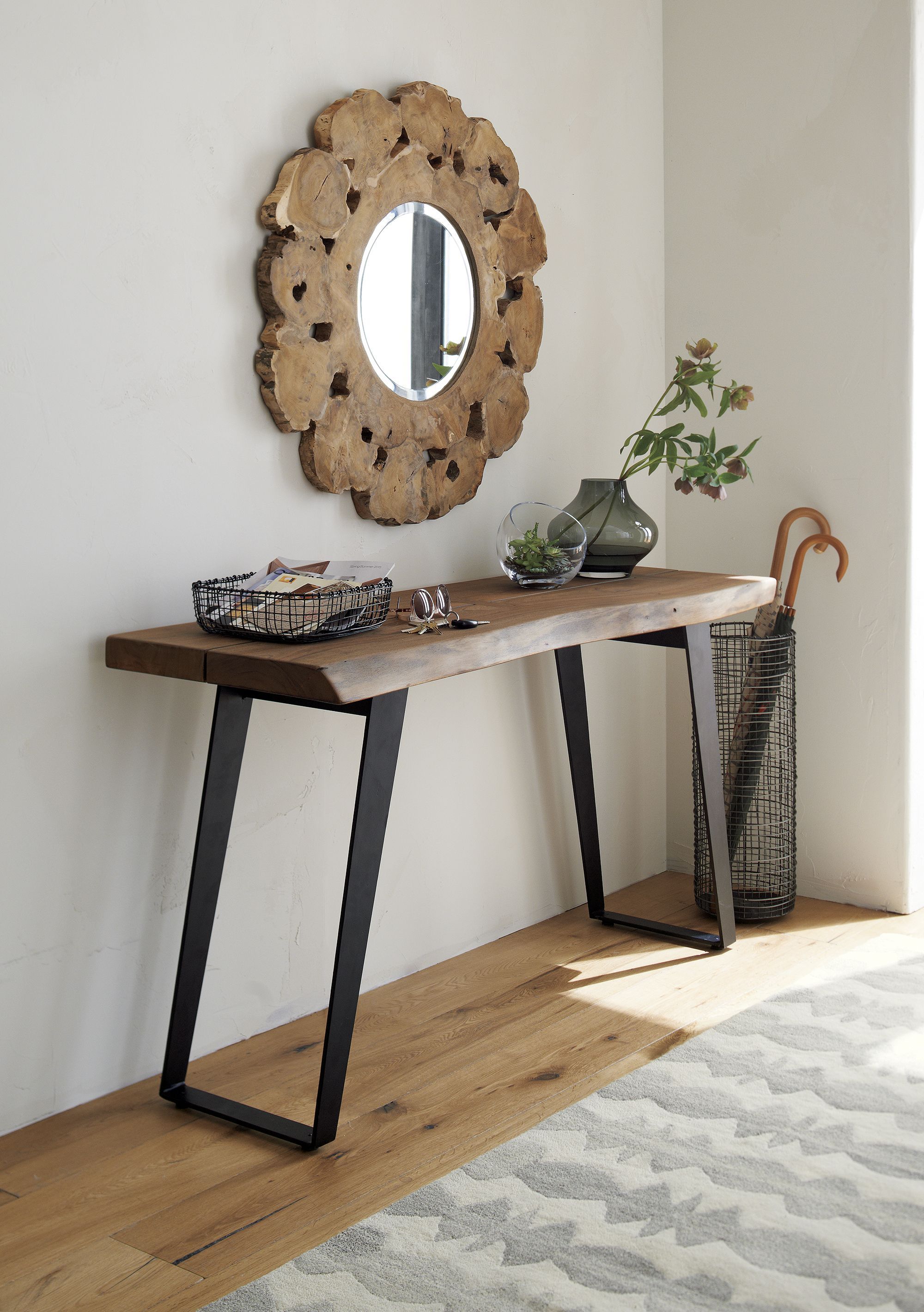 Yukon Console Table | Salon | Pinterest | Acacia Wood, Acacia And Plank Within Yukon Natural Console Tables (View 1 of 30)
