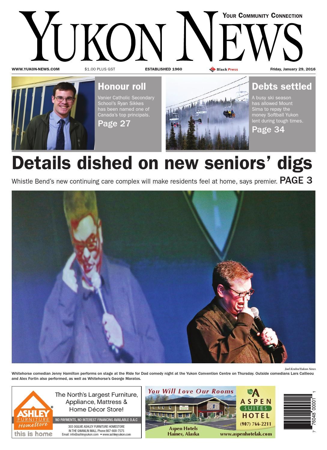 Yukon News, January 29, 2016black Press – Issuu For Dixon Black 65 Inch Highboy Tv Stands (Photo 12 of 30)