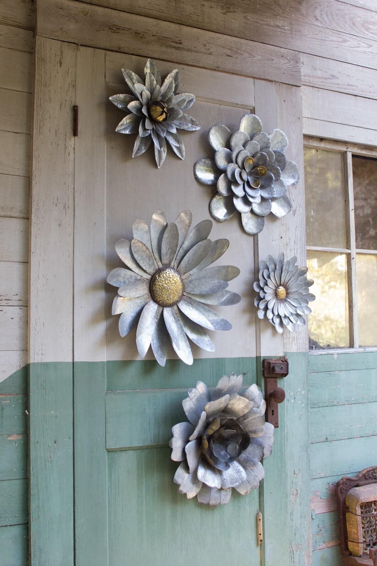 31 Best Metal Wall Decor Ideas And Designs For 2019 In 2 Piece Multiple Layer Metal Flower Wall Decor Sets (View 21 of 30)
