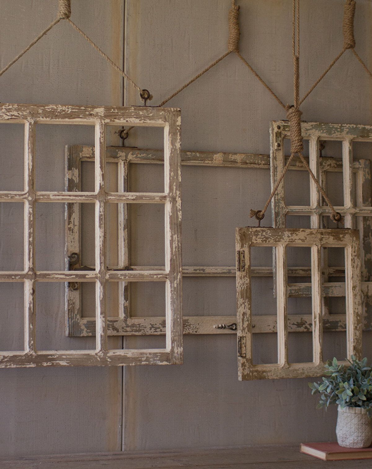 4 Piece Window Frame Wall Décor Set In 2019 | Wall Decor Regarding 4 Piece Wall Decor Sets (View 20 of 30)