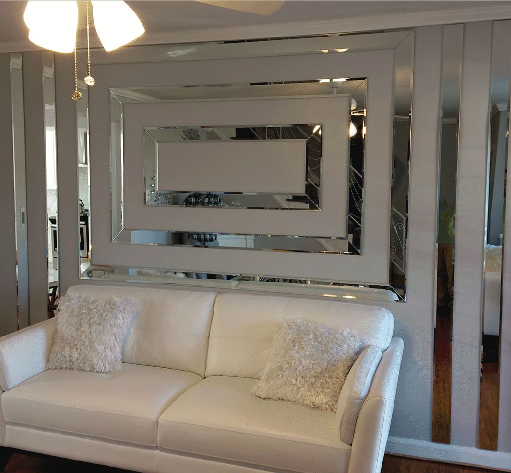 4x6 4x8 6x8 Mirrors | Custom Mirror Walls | Floor To Ceiling Inside Custom Mirrors (View 7 of 30)