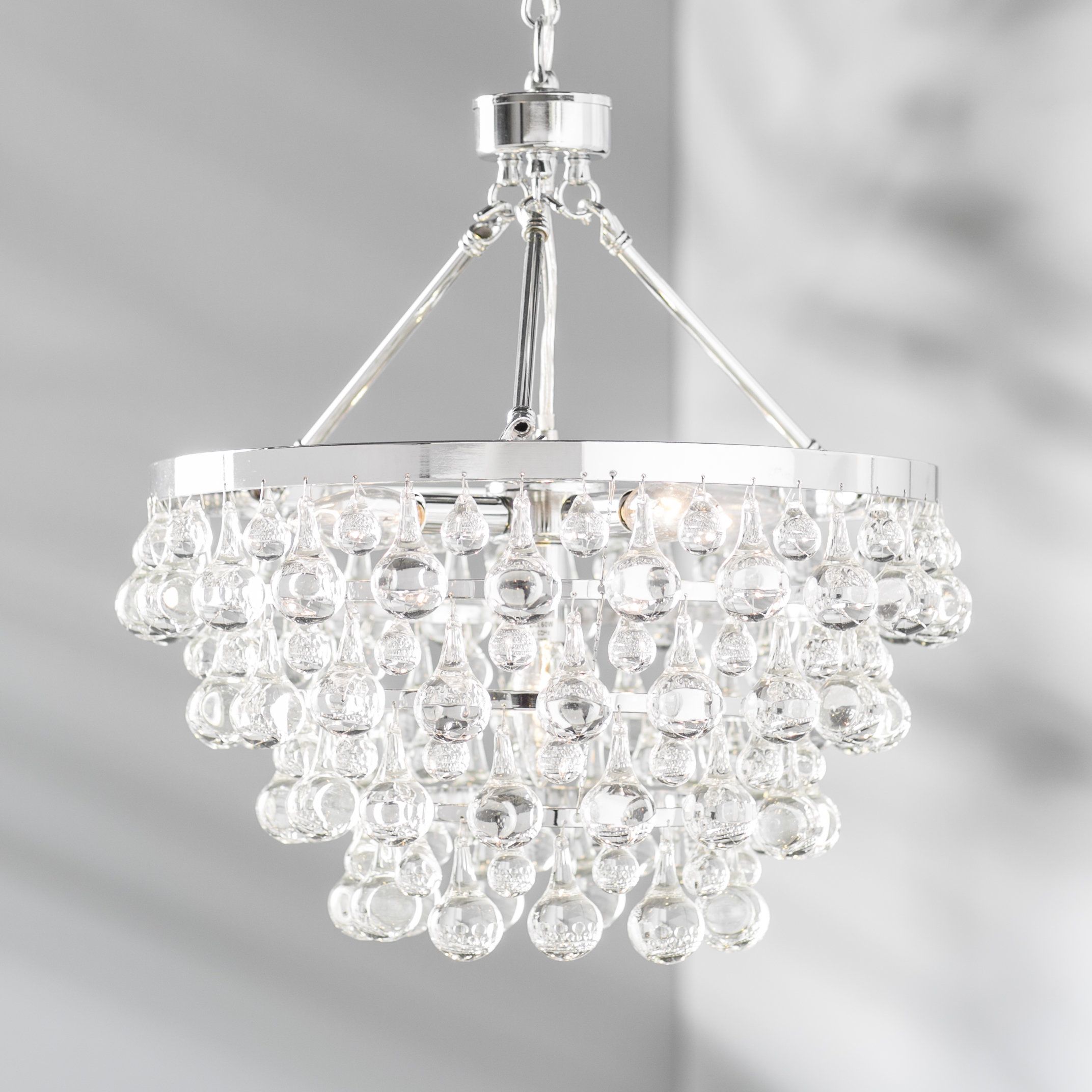 Ahern 5 Light Crystal Chandelier With Regard To Verdell 5 Light Crystal Chandeliers (View 6 of 30)