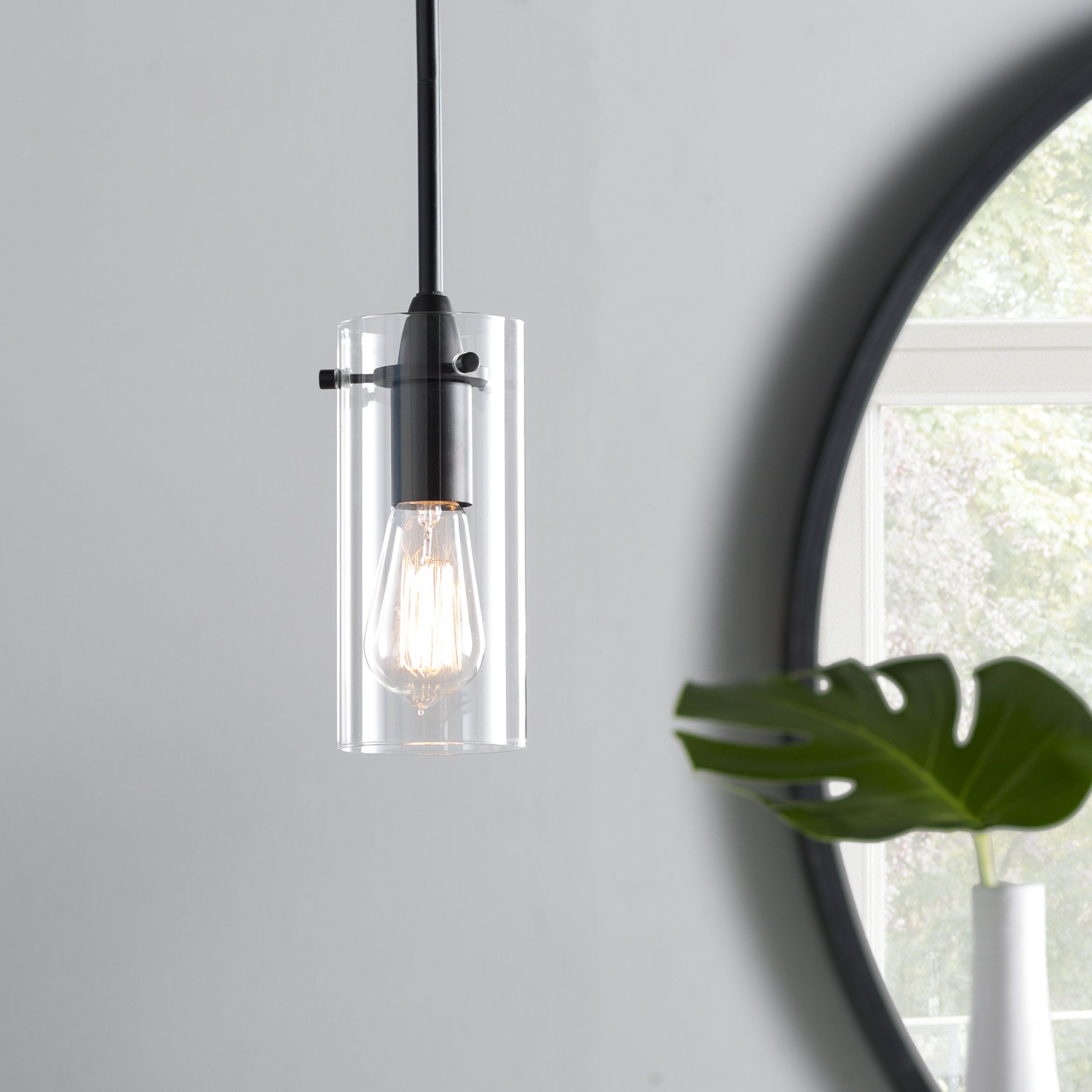 Featured Photo of 30 The Best Angelina 1-light Single Cylinder Pendants