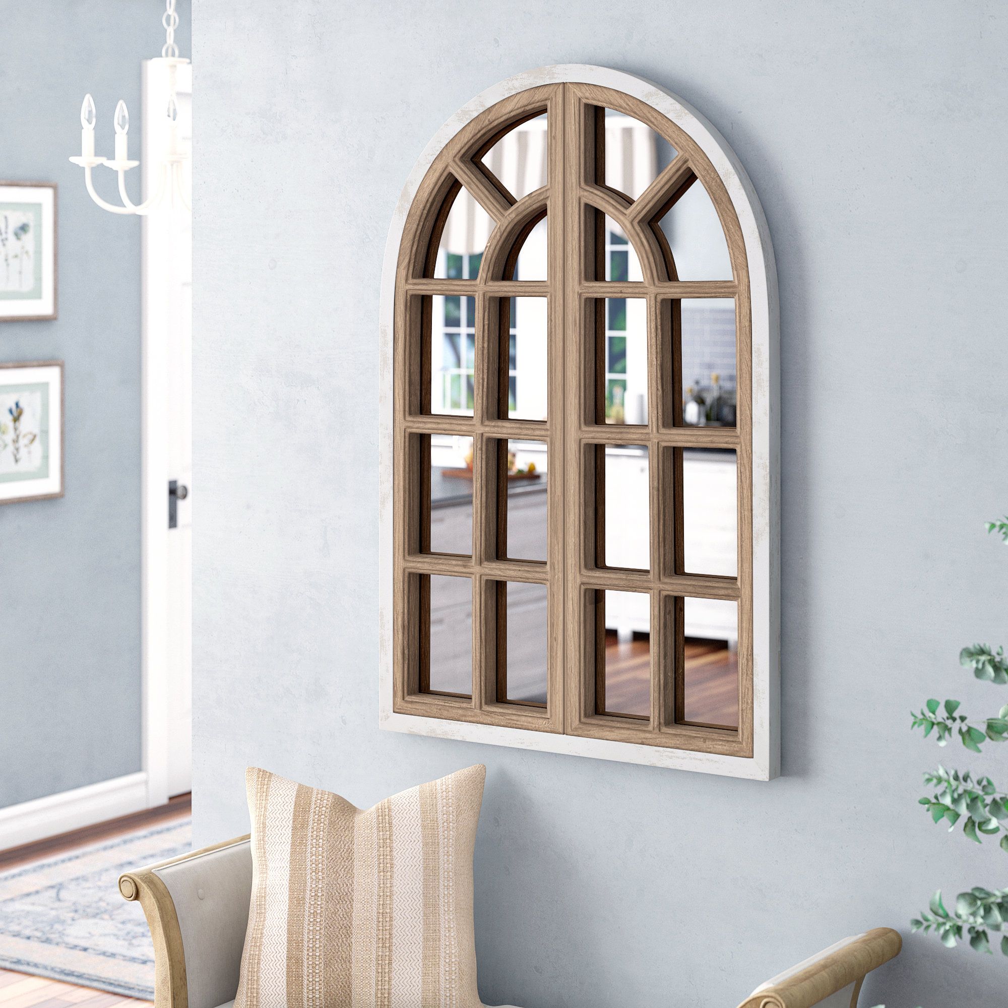 Arch & Crowned Top Large & Oversized Mirrors You'll Love In Inside Arch Vertical Wall Mirrors (View 15 of 30)