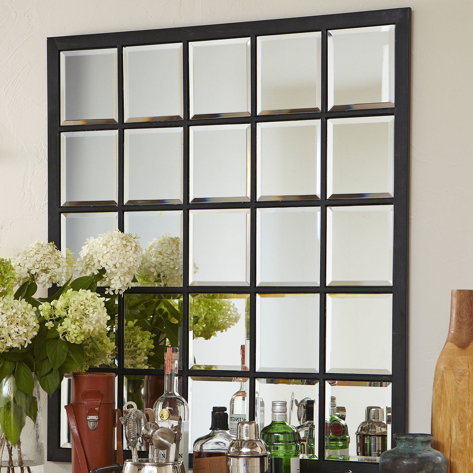 Austin Industrial Accent Mirror With Regard To Romain Accent Mirrors (View 26 of 30)