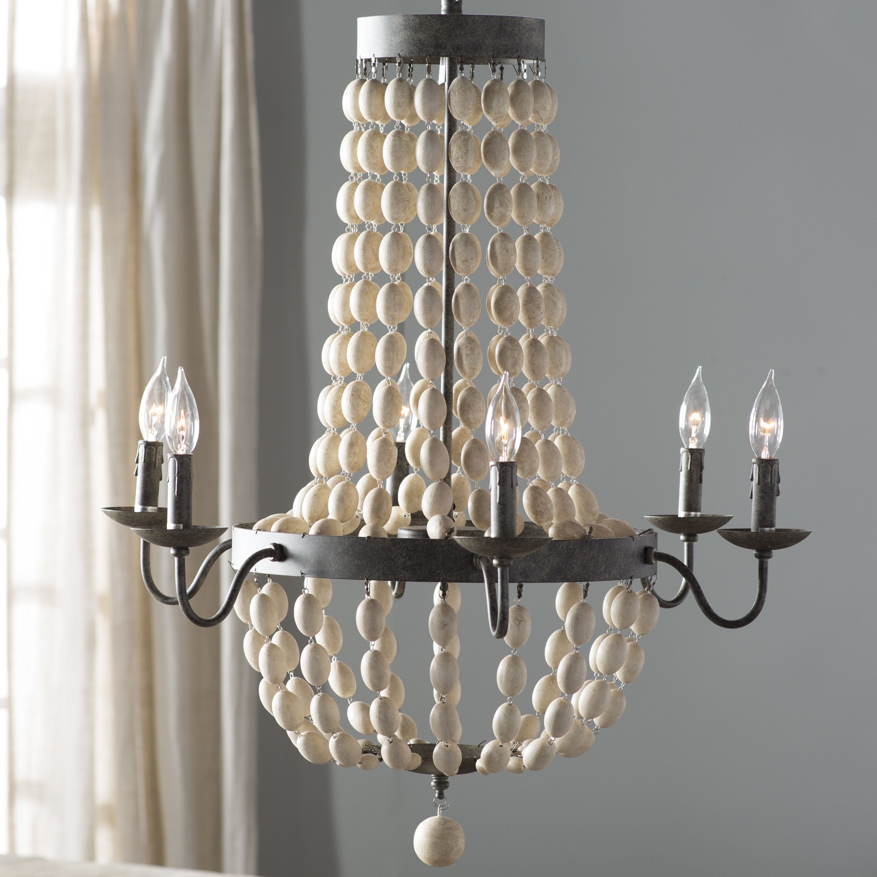 Bargas 6 Light Empire Chandelier Throughout Duron 5 Light Empire Chandeliers (Photo 6 of 30)