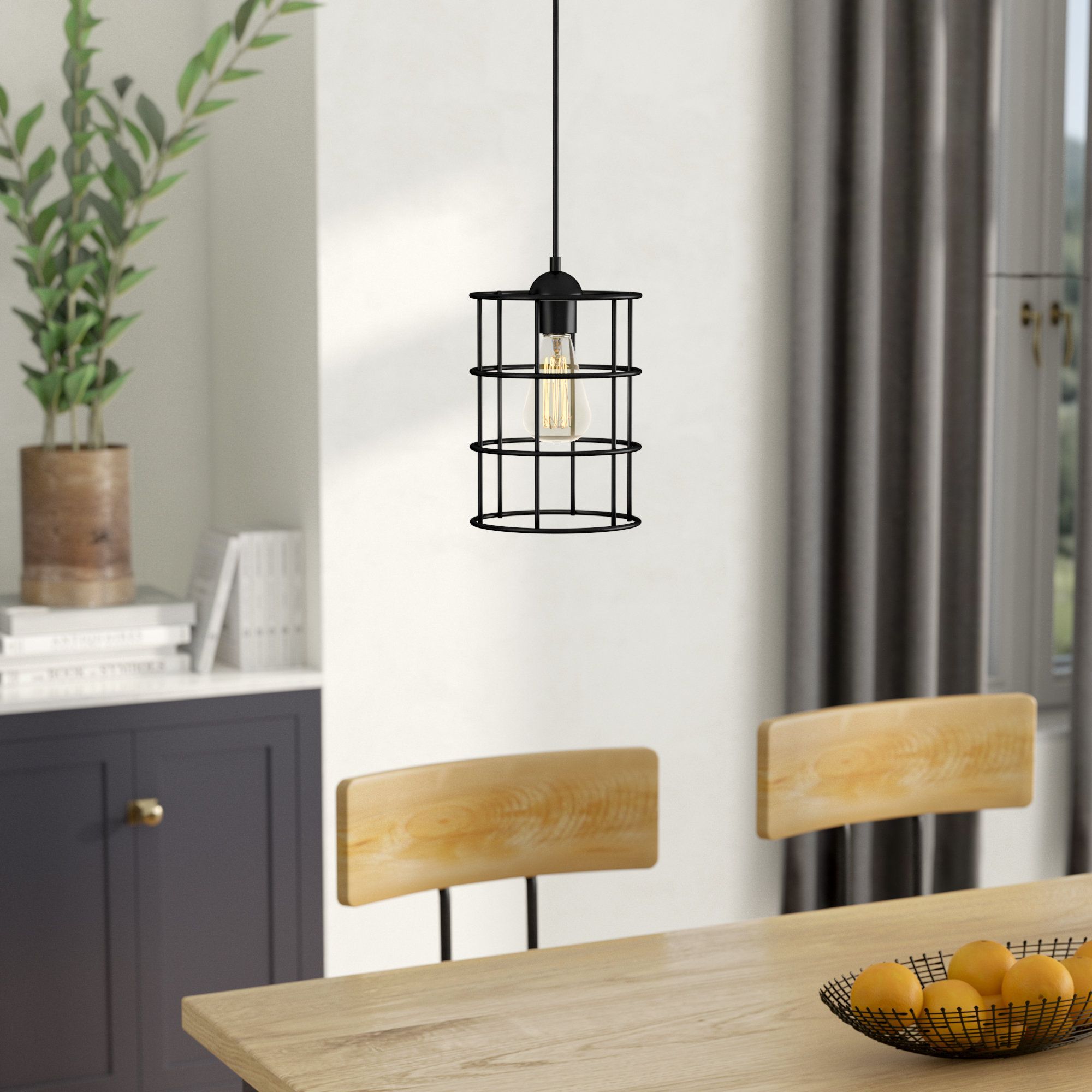 Featured Photo of 30 The Best Barrons 1-light Single Cylinder Pendants
