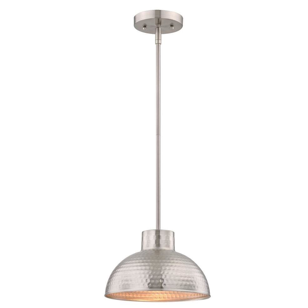 Batista 1 Light Single Dome Pendant Intended For Abernathy 1 Light Dome Pendants (View 14 of 30)