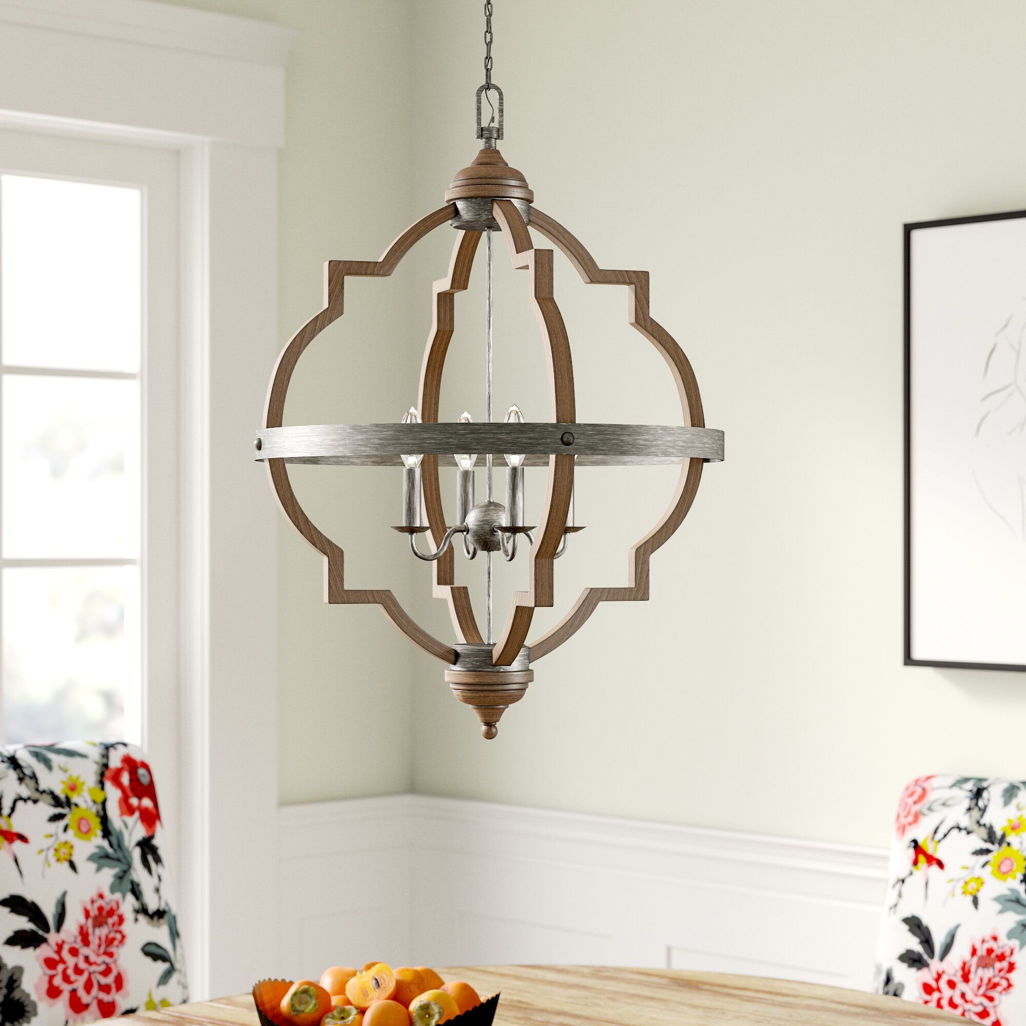 Featured Photo of 2024 Best of Bennington 4-light Candle Style Chandeliers