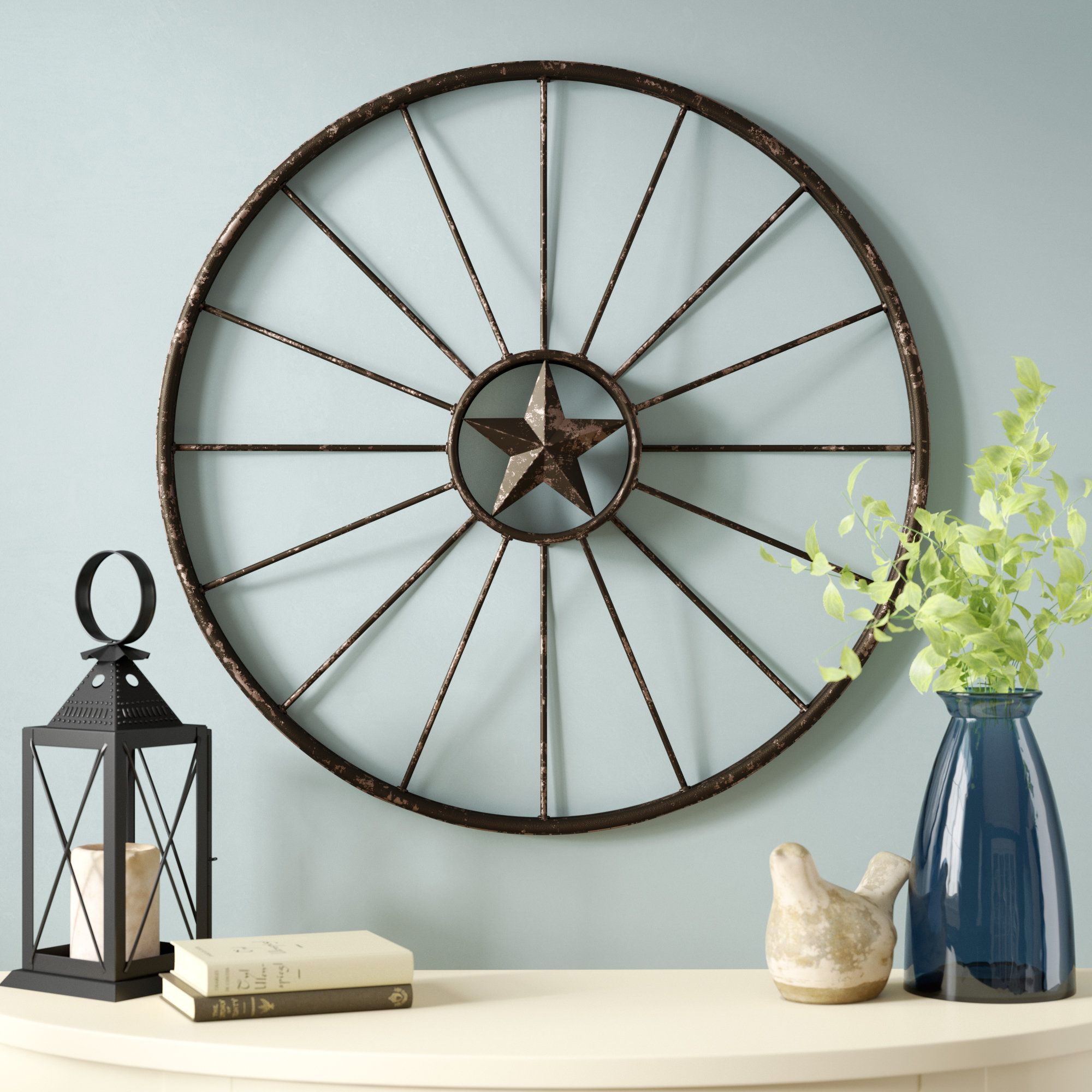 Bike Wheel Wall Decor | Wayfair Intended For Bike Wall Decor By August Grove (View 27 of 30)