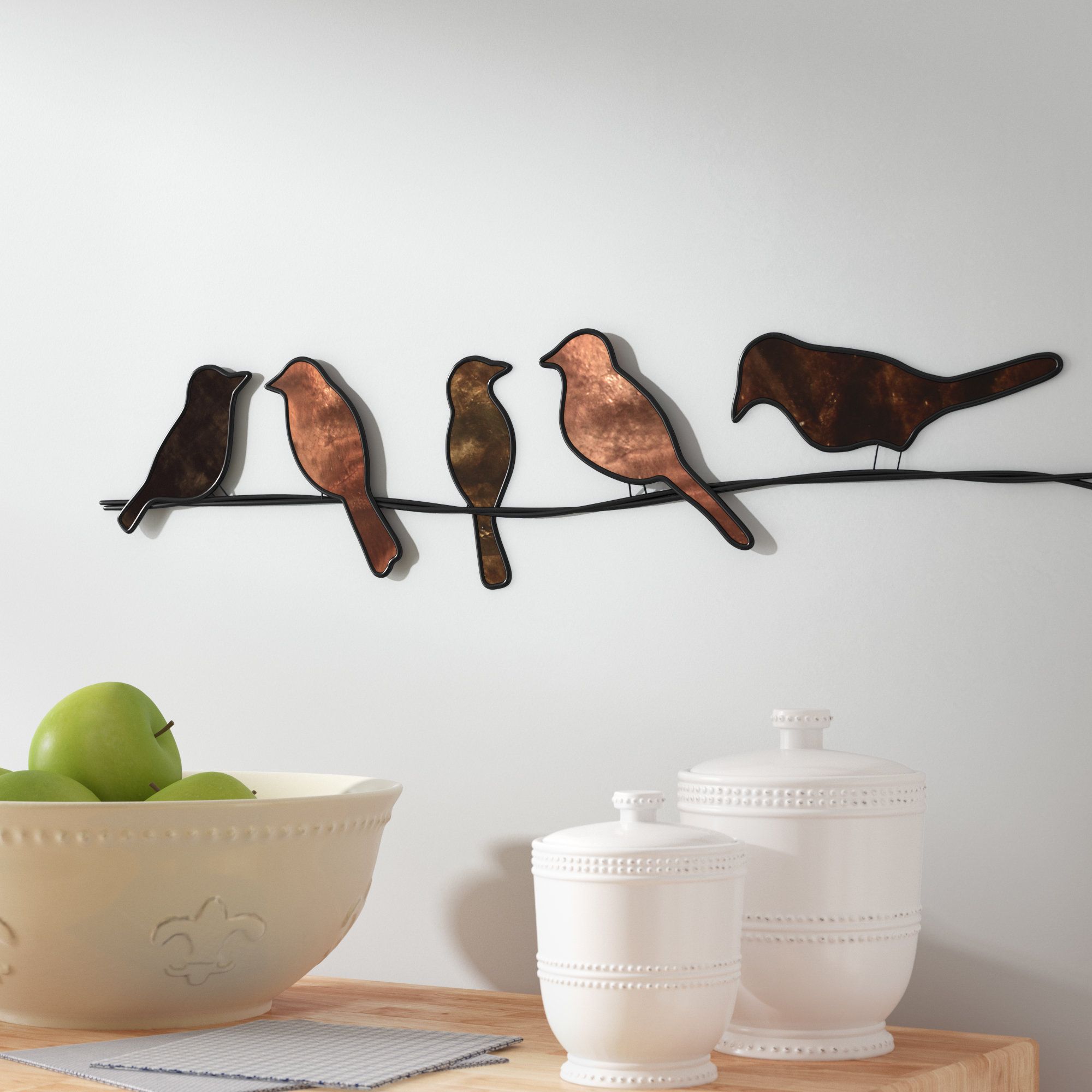 Featured Photo of 30 Inspirations Rioux Birds on a Wire Wall Decor