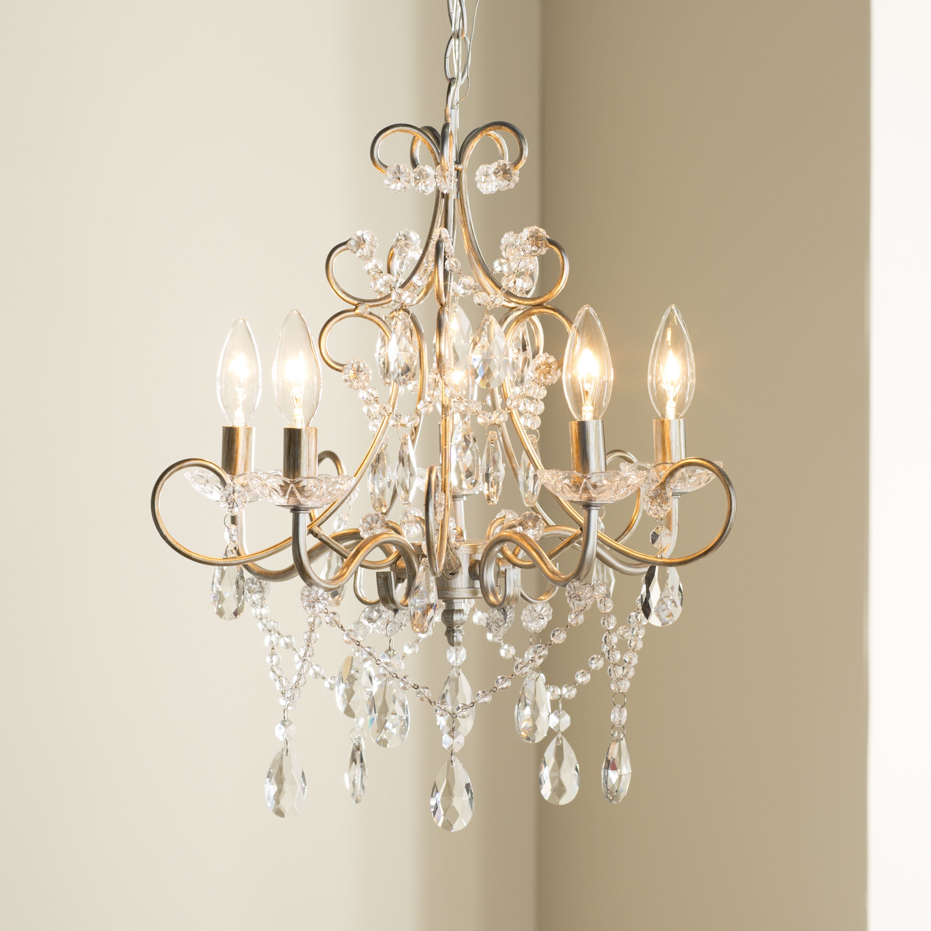 Blanchette 5 Light Candle Style Chandelier For Blanchette 5 Light Candle Style Chandeliers (Photo 2 of 30)