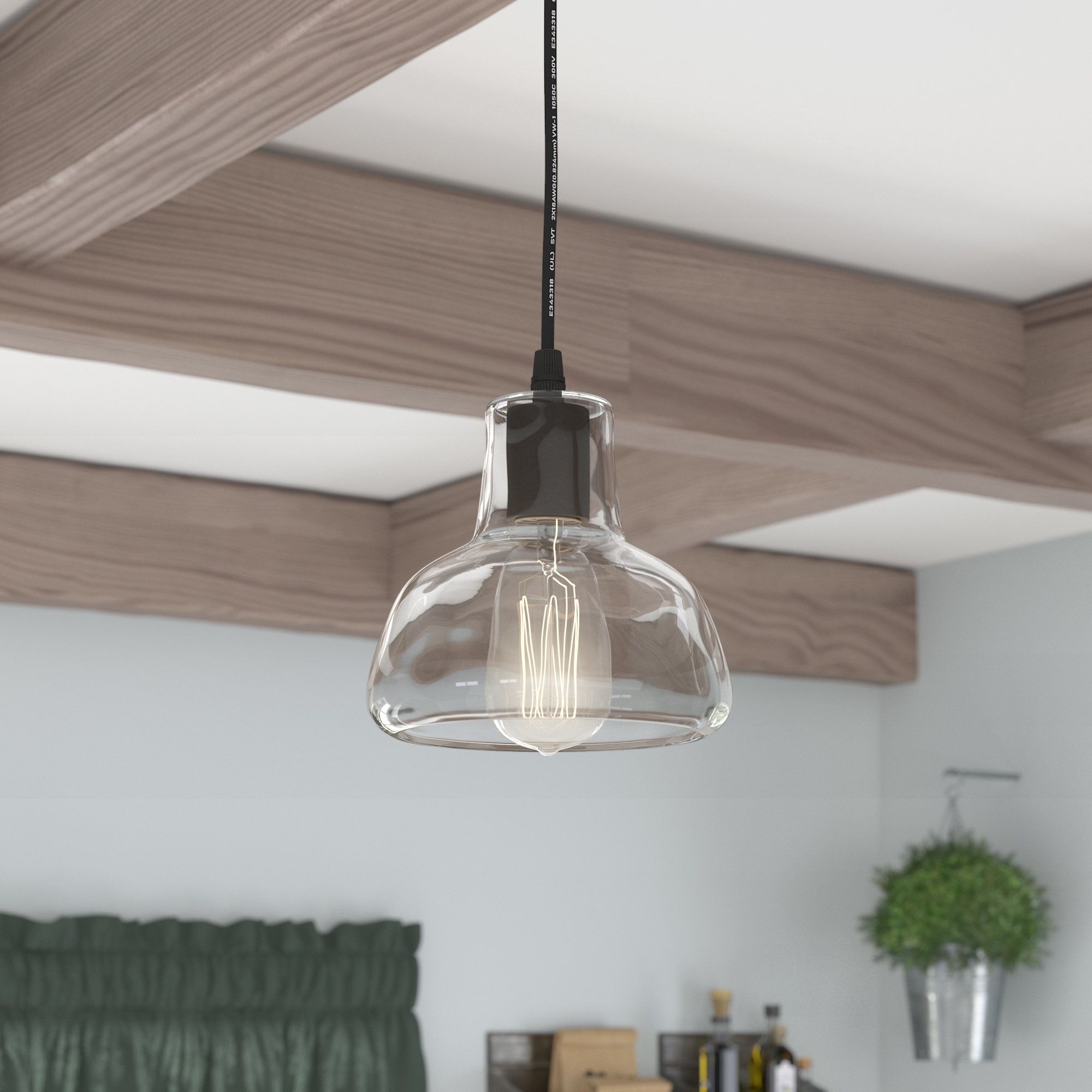 Bouvet 1 Light Dome Pendant Throughout Terry 1 Light Single Bell Pendants (View 17 of 30)
