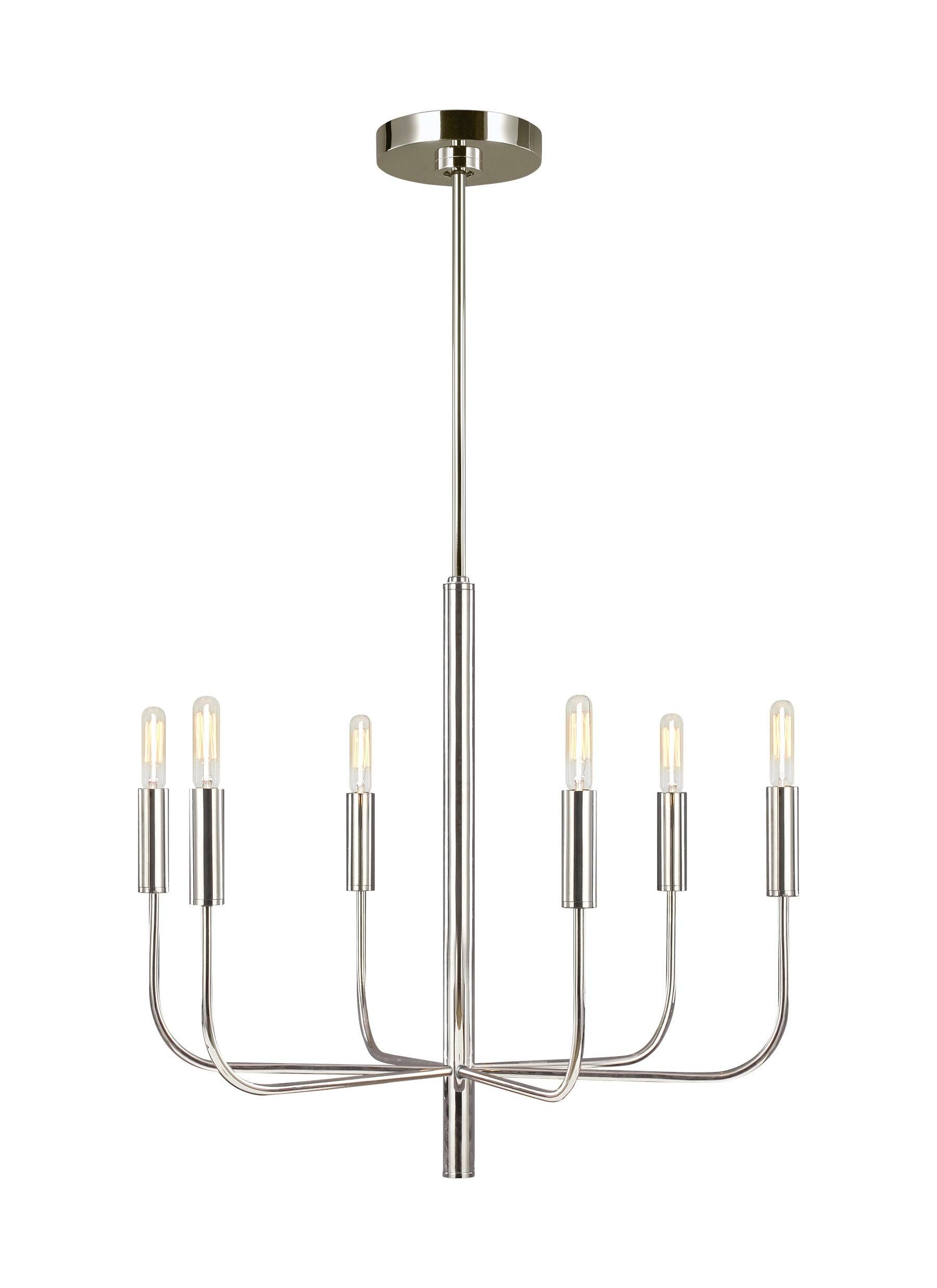 Brianna 6  Light Candle Style Chandelier Intended For Finnick 3 Light Lantern Pendants (Photo 25 of 30)