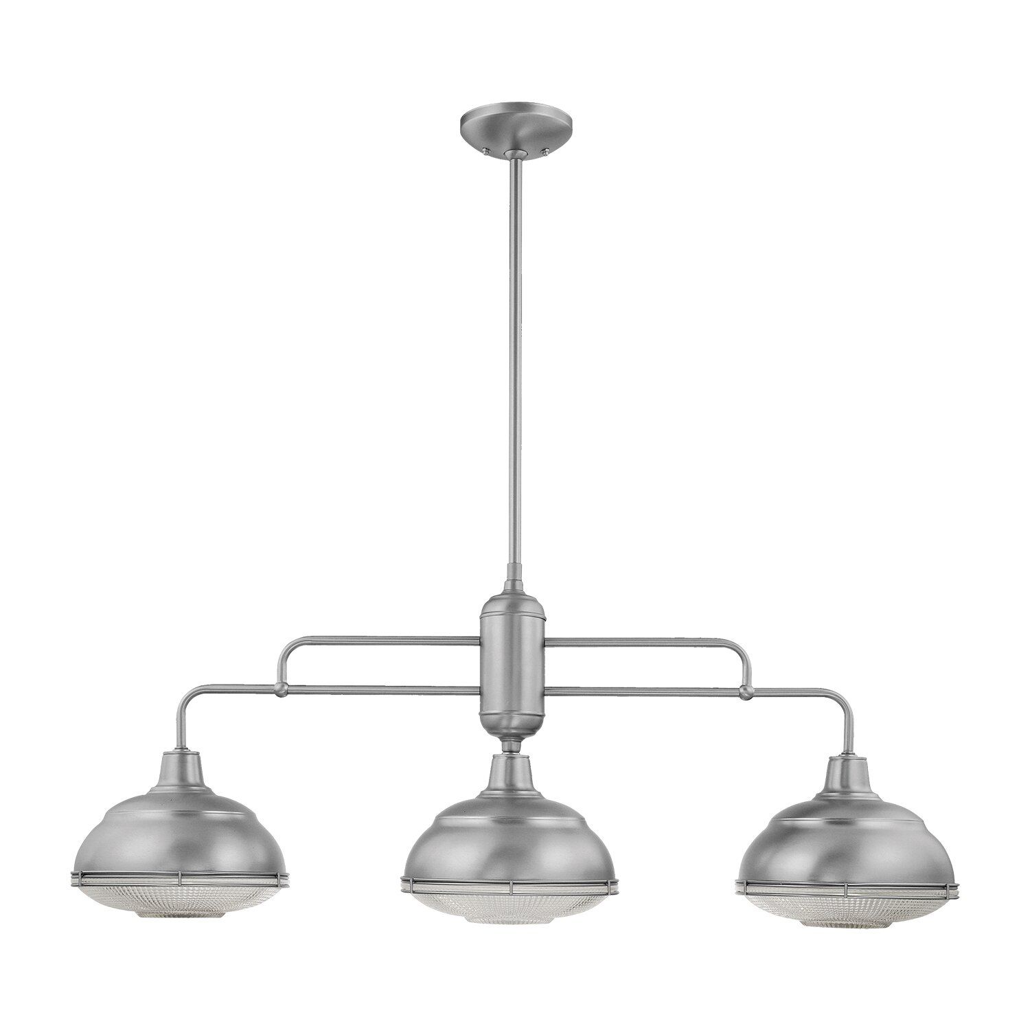 Bruges 3 Light Kitchen Island Dome Pendant With Fredela 3 Light Kitchen Island Pendants (View 24 of 30)