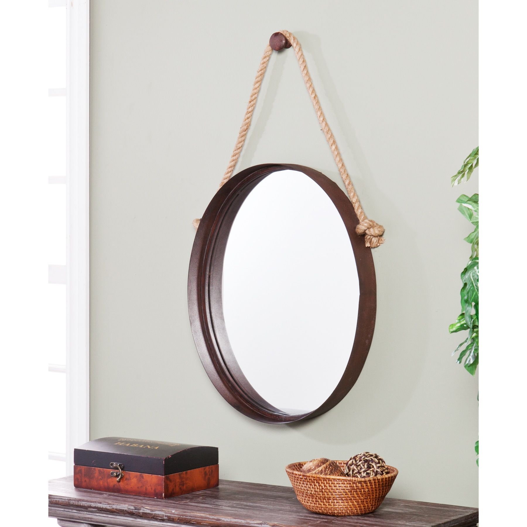 Carbon Loft Ged Decorative Wall Mirror – Rich Rust In 2019 With Bem Decorative Wall Mirrors (View 8 of 30)