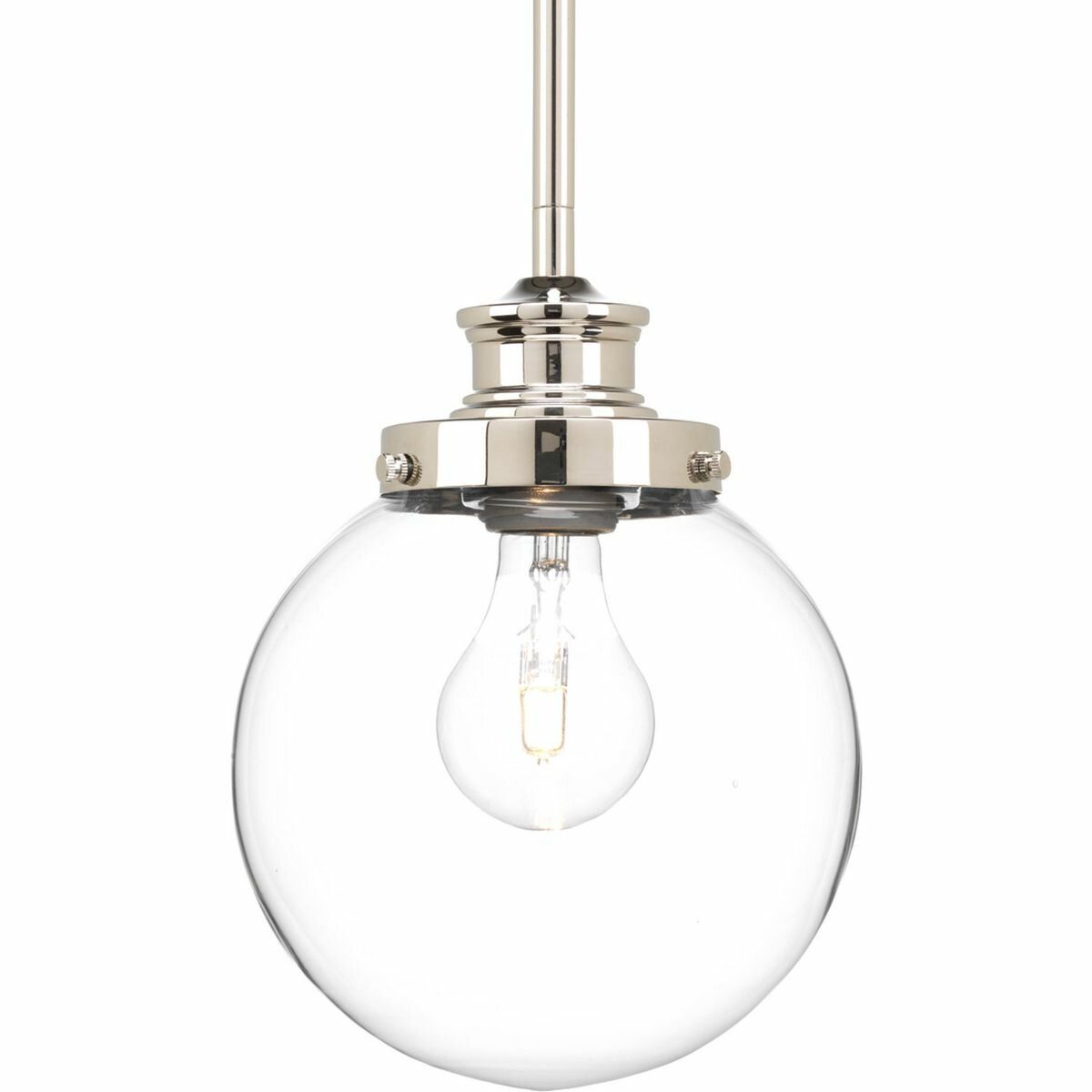 Cayden 1 Light Single Globe Pendant Intended For Finlayson Iron Gate 1 Light Single Bell Pendants (View 15 of 30)