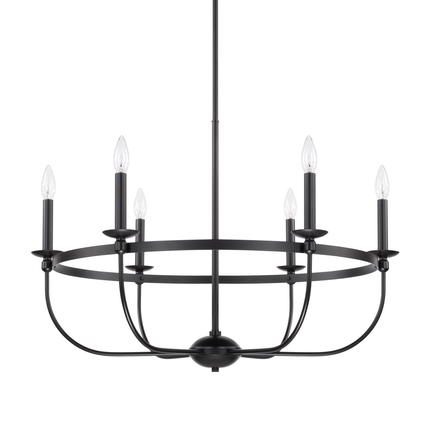 Claughaun 6 Light Candle Style Chandelier In Perseus 6 Light Candle Style Chandeliers (View 5 of 30)