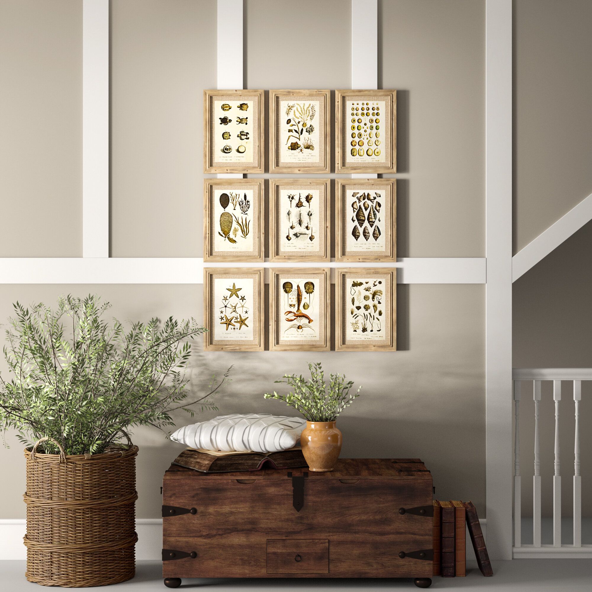 Coastal Wall Art | Birch Lane Within Reeds Migration Wall Decor Sets (set Of 3) (View 16 of 30)