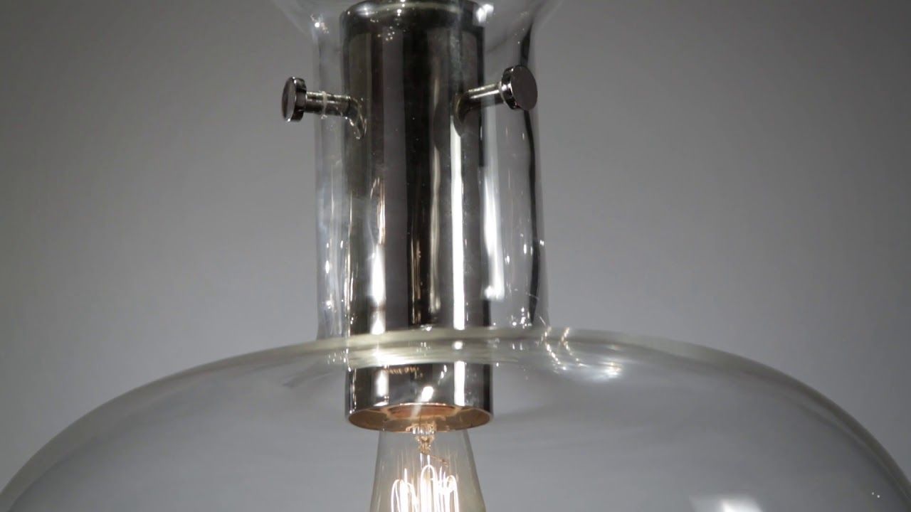 Coffey Polished Nickel 1 Light Large Pendant In Barrons 1 Light Single Cylinder Pendants (View 27 of 30)