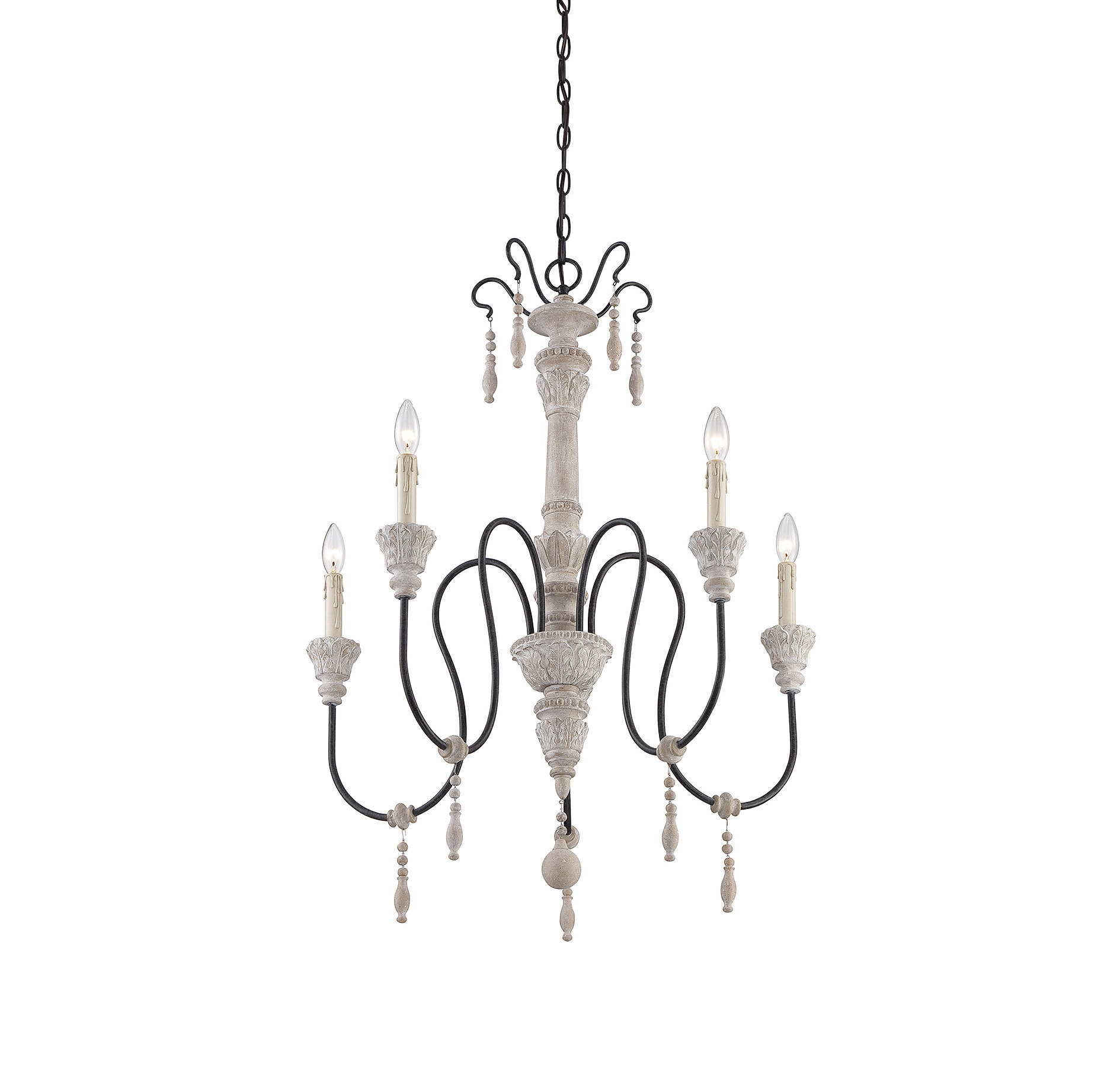 Corneau 5 Light Chandelier & Reviews | Joss & Main With Regard To Corneau 5 Light Chandeliers (Photo 1 of 30)