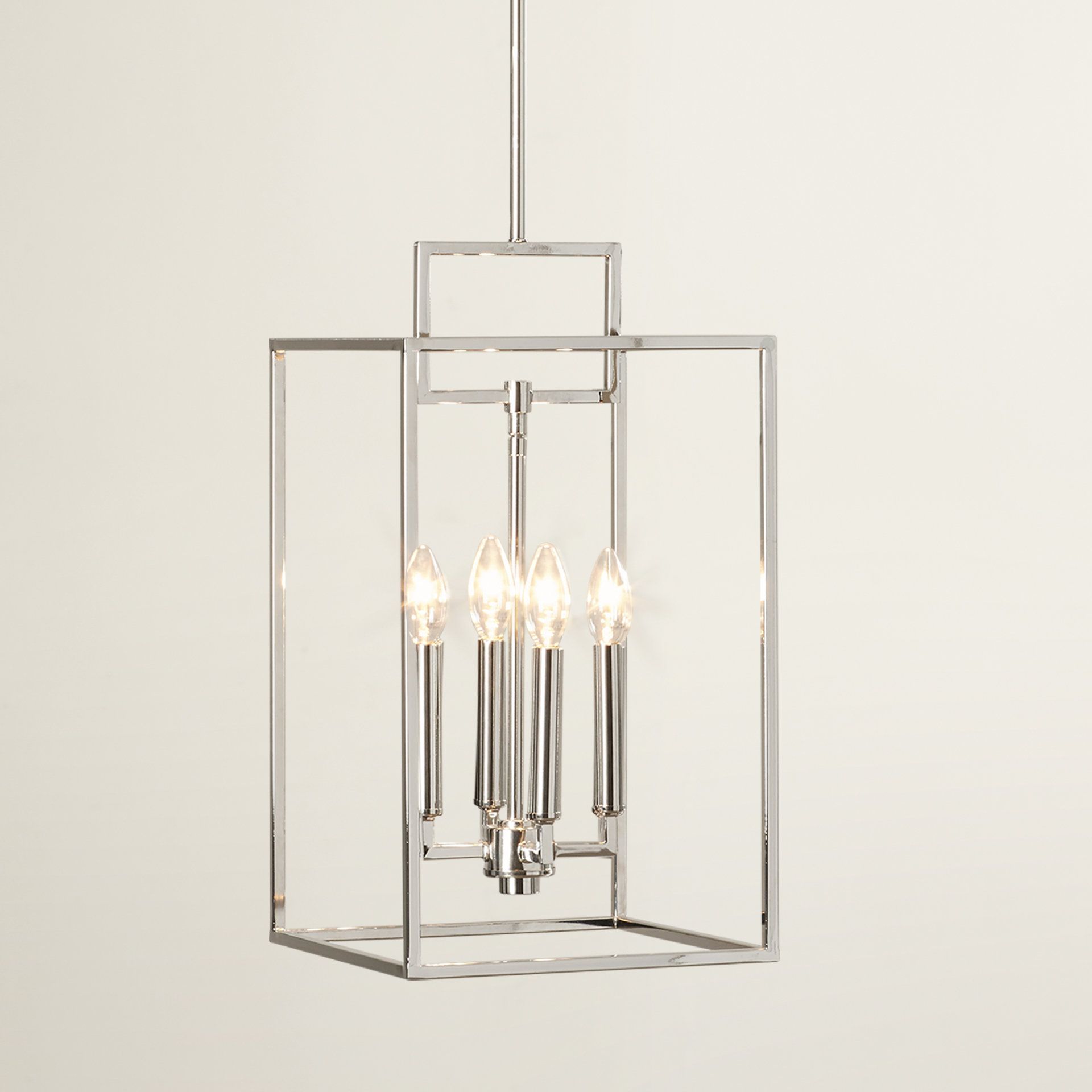 Crantor 4 Light Square/rectangle Pendant With Regard To Odie 4 Light Lantern Square Pendants (View 23 of 30)