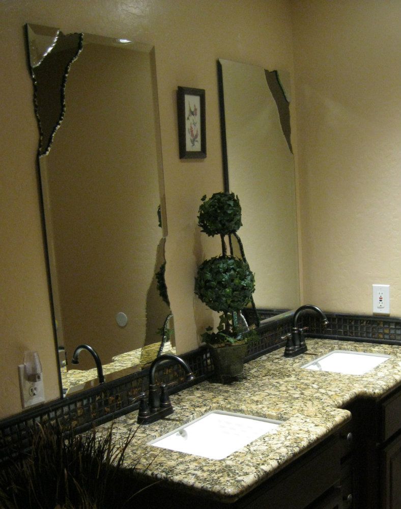 Custom Mirrors Including Chipped Edge, Beveled And Complete Throughout Custom Mirrors (View 6 of 30)