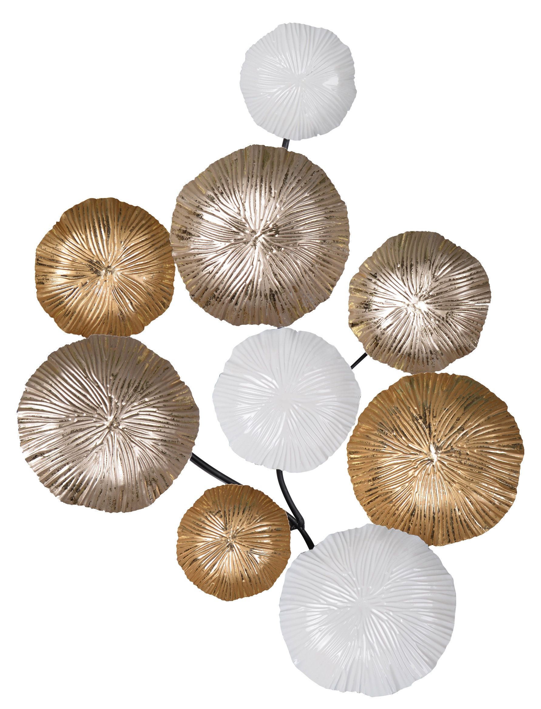 Décor Your Walls With Appealing Metal Wall Decor With Pertaining To Wall Decor By World Menagerie (Photo 14 of 30)
