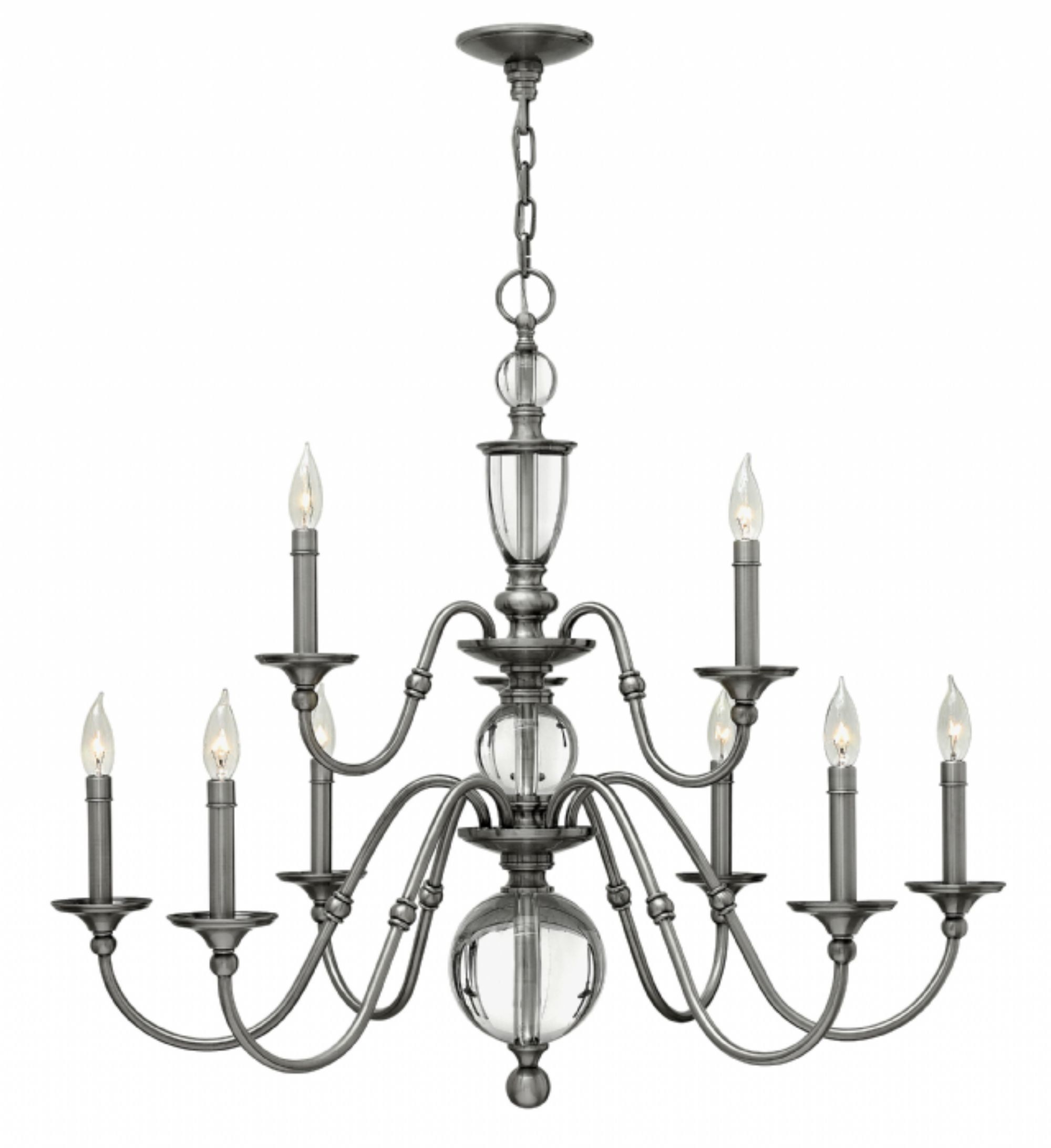 Eleanor 9 Light Chandelier Pertaining To Kenedy 9 Light Candle Style Chandeliers (View 13 of 30)