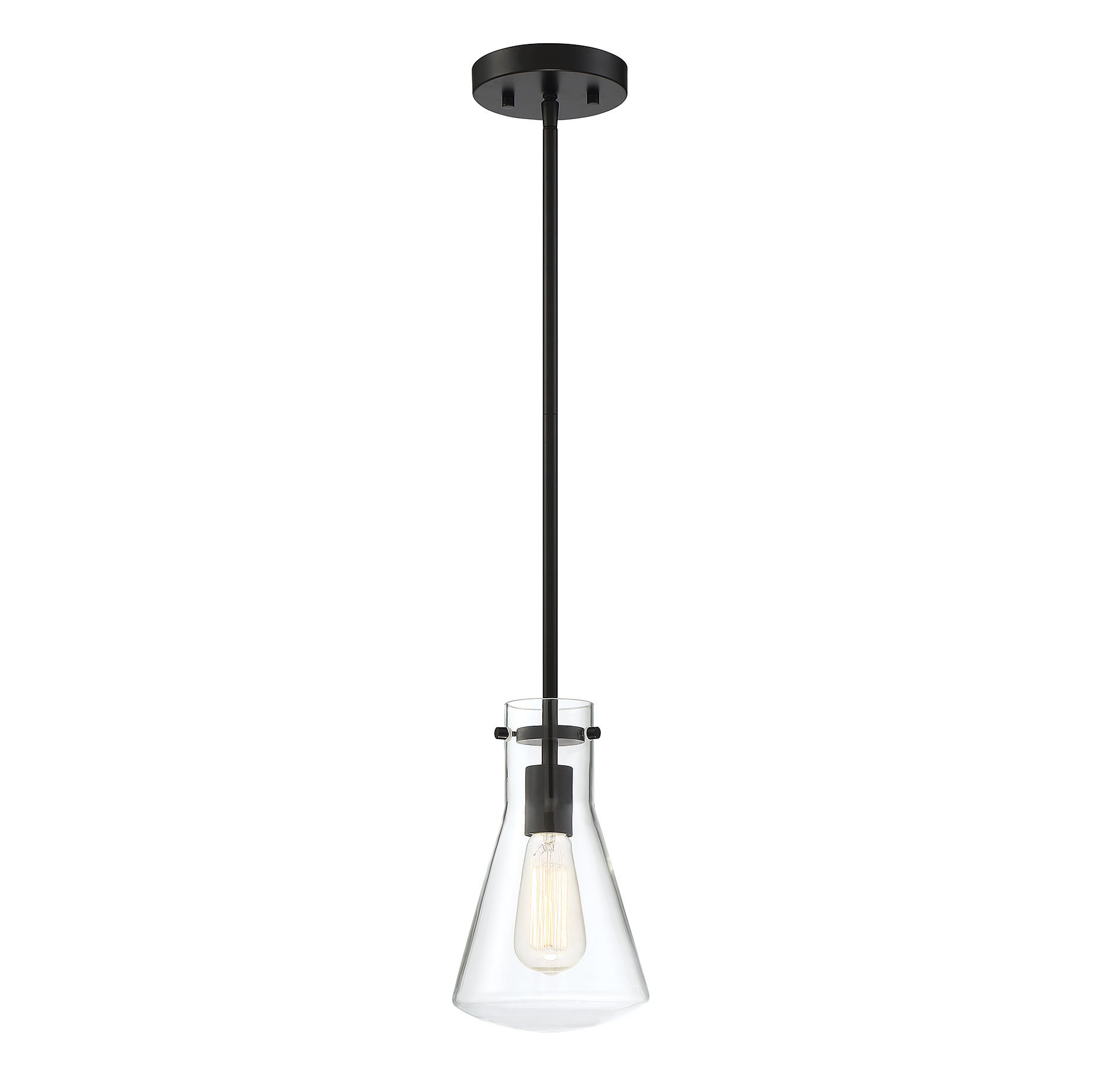 Enciso 1 Light Single Cone Pendant Throughout Moyer 1 Light Single Cylinder Pendants (View 16 of 30)