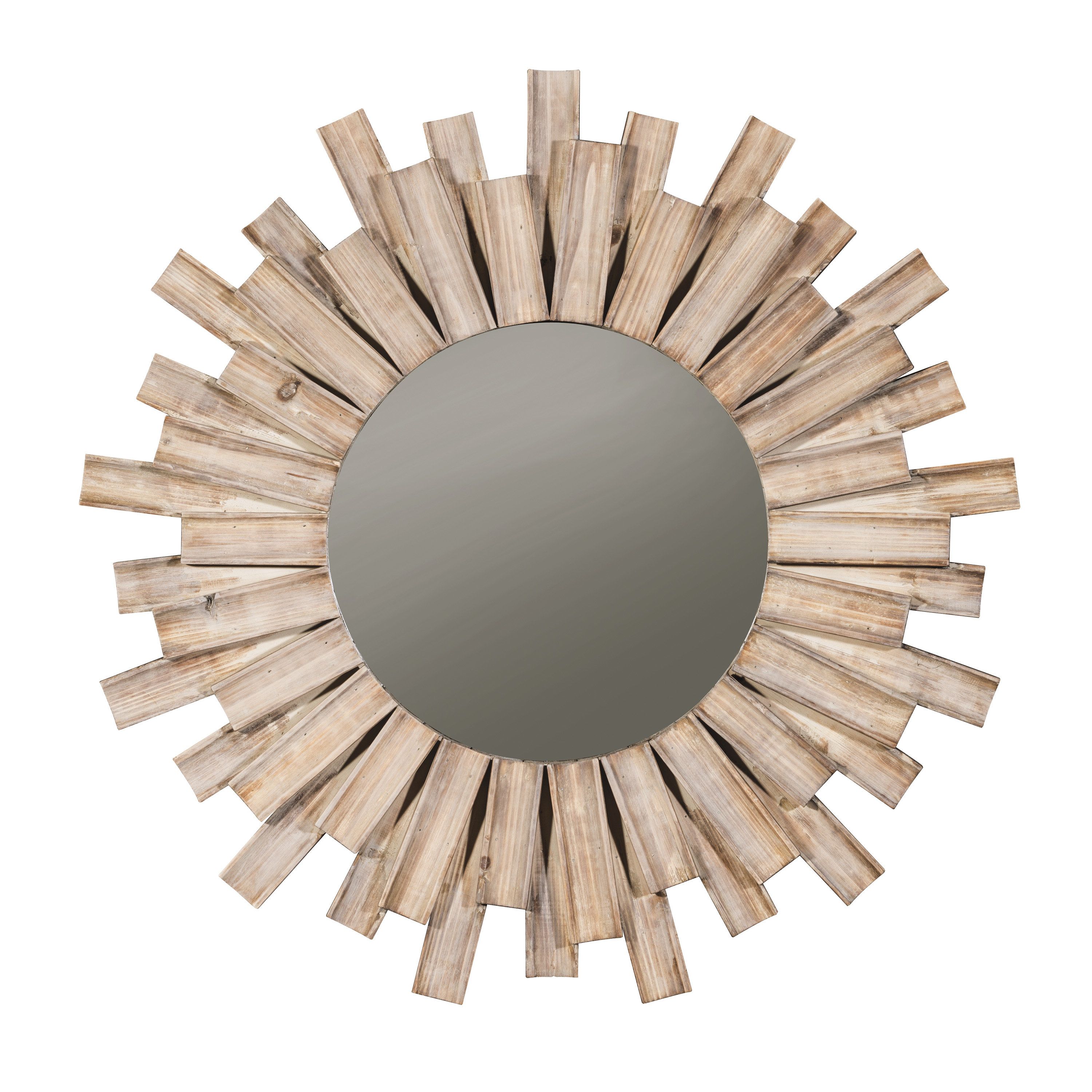 Farmhouse & Rustic Union Rustic Wall & Accent Mirrors Intended For Longwood Rustic Beveled Accent Mirrors (Photo 30 of 30)