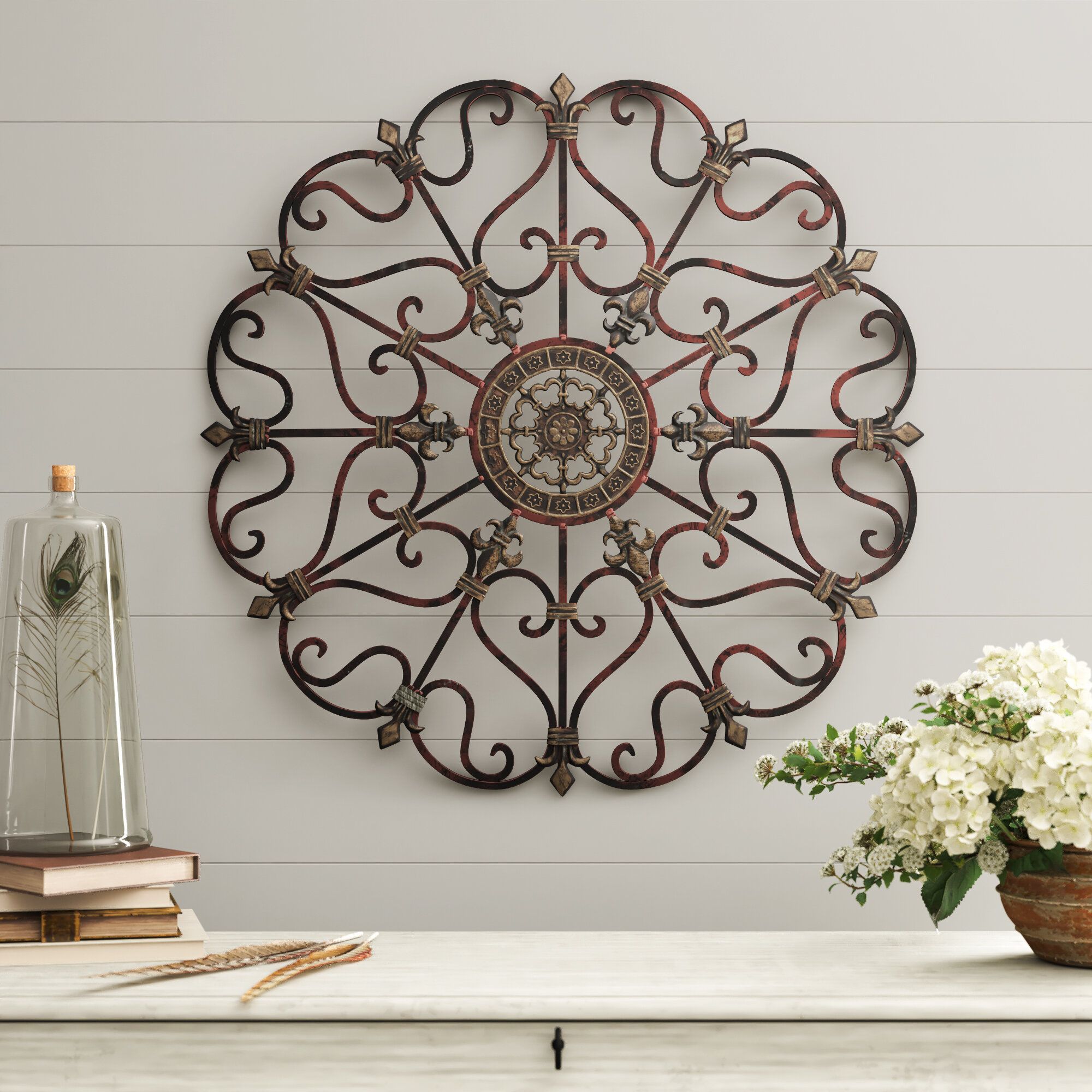 Farmhouse & Rustic Wall Decor | Birch Lane For Choose Happiness 3d Cursive Metal Wall Decor (View 29 of 30)