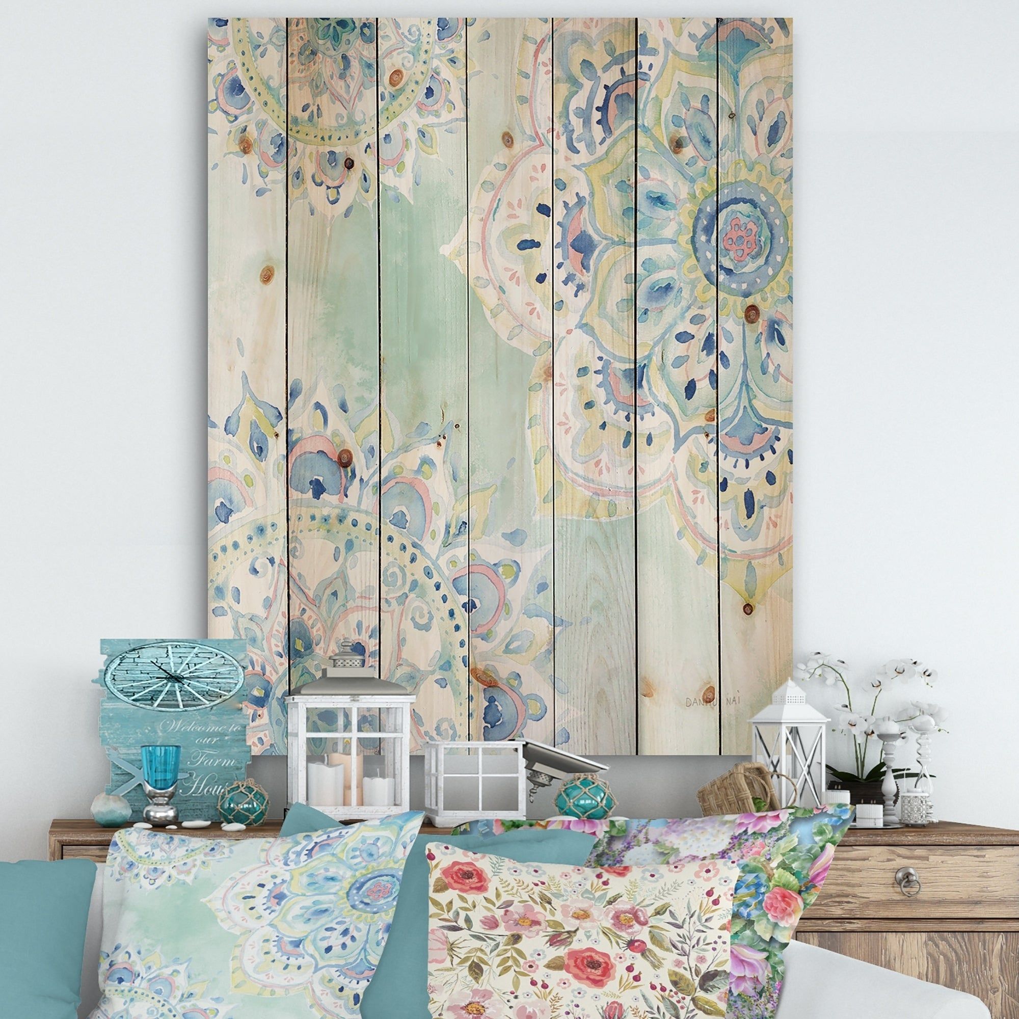Floral Wood Wall Art | Find Great Art Gallery Deals Shopping Regarding 3 Piece Magnolia Brown Panel Wall Decor Sets (View 30 of 30)