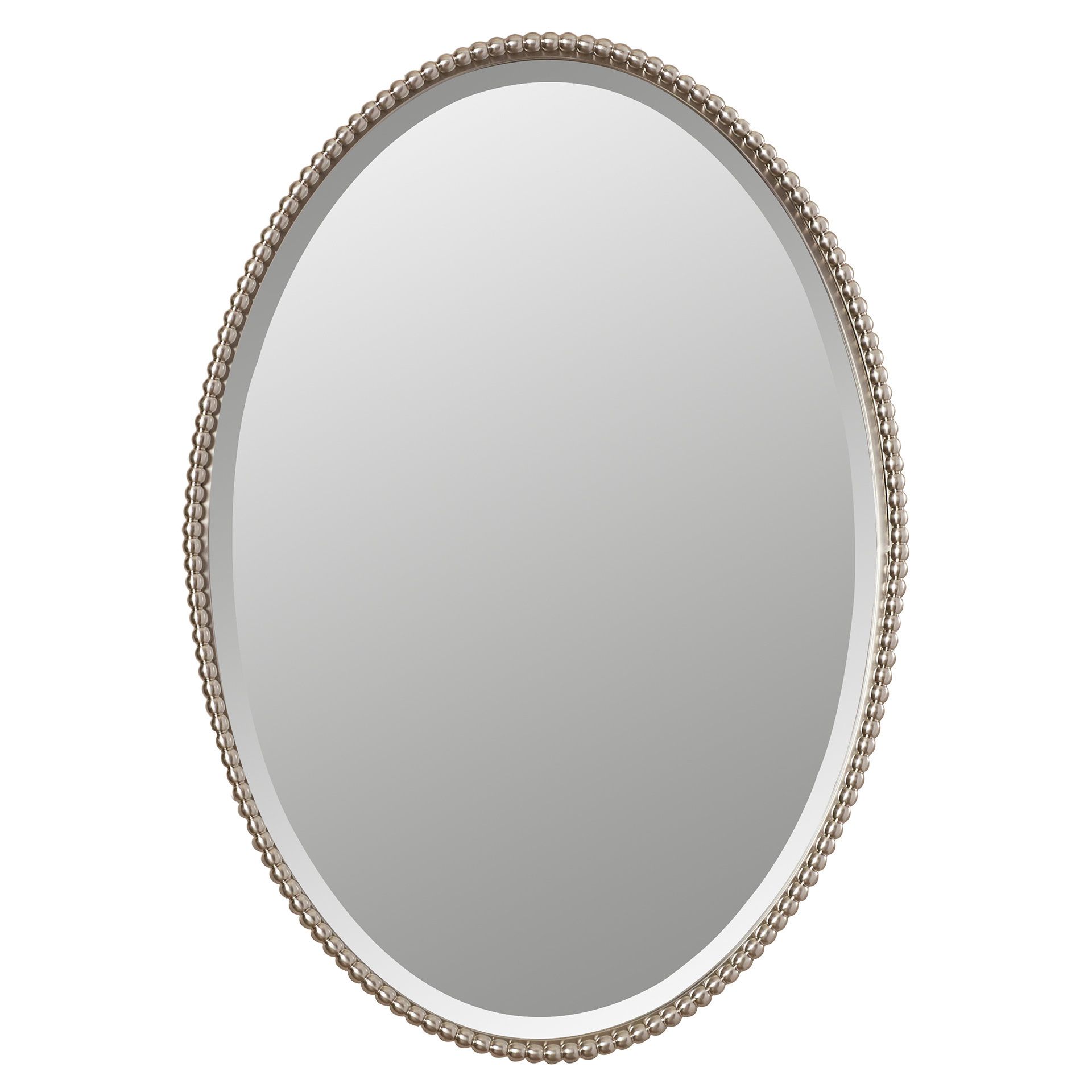 Glen View Beaded Oval Traditional Accent Mirror With Traditional Accent Mirrors (View 28 of 30)