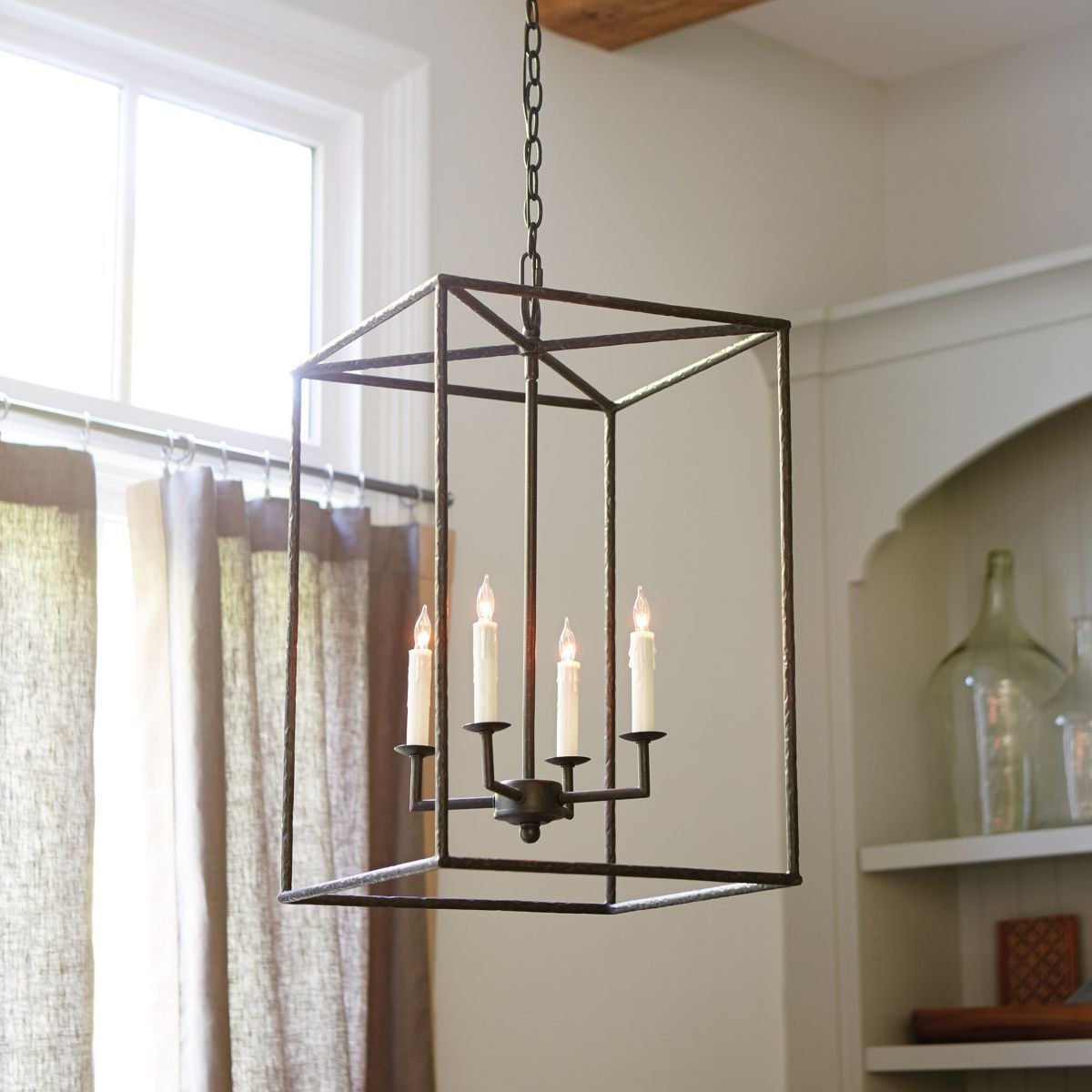 Hadley 4 Light Pendant Chandelier | Home In 2019 | Pendant Throughout William 4 Light Lantern Square / Rectangle Pendants (View 12 of 30)