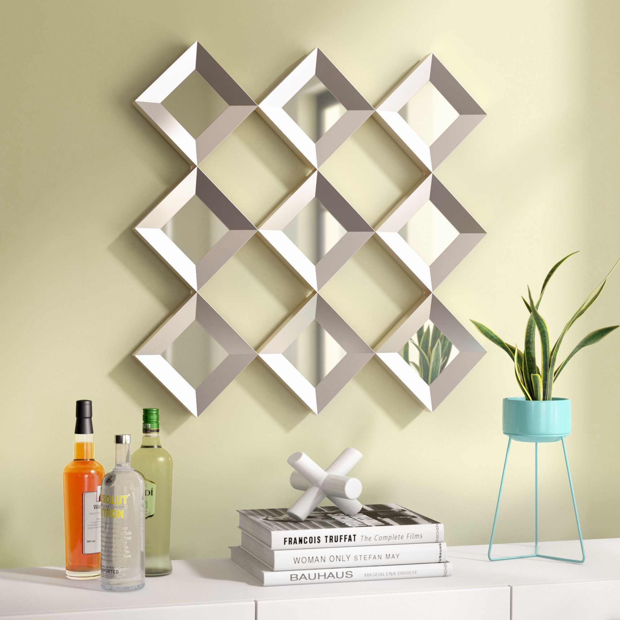 Hanging Wall Mirror | Wayfair Intended For Bem Decorative Wall Mirrors (View 27 of 30)