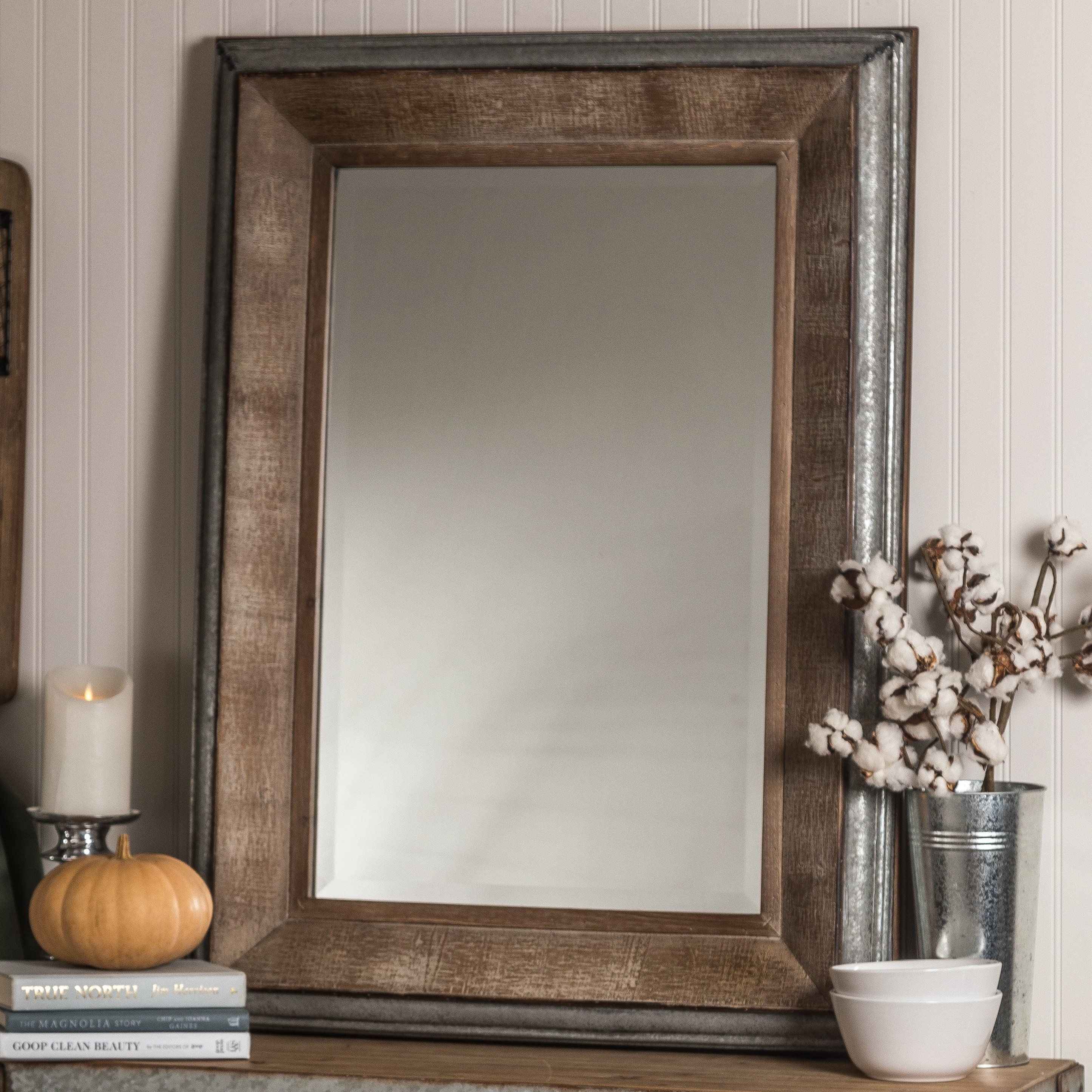 Hatten Modern & Contemporary Beveled Accent Mirror Inside Modern & Contemporary Beveled Accent Mirrors (Photo 1 of 30)