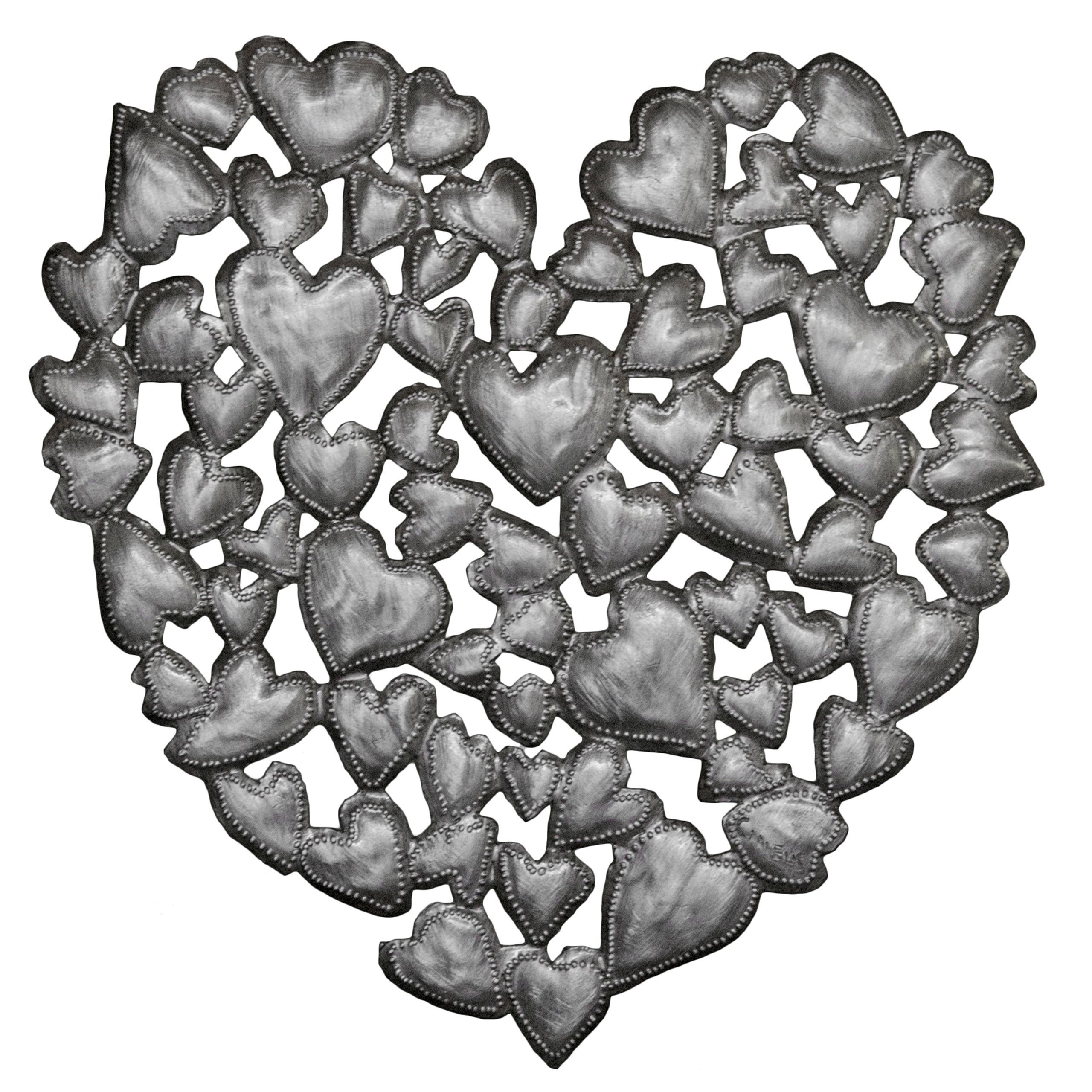 Heart Shaped Wall Decor | Wayfair In 2 Piece Heart Shaped Fan Wall Decor Sets (Photo 26 of 30)