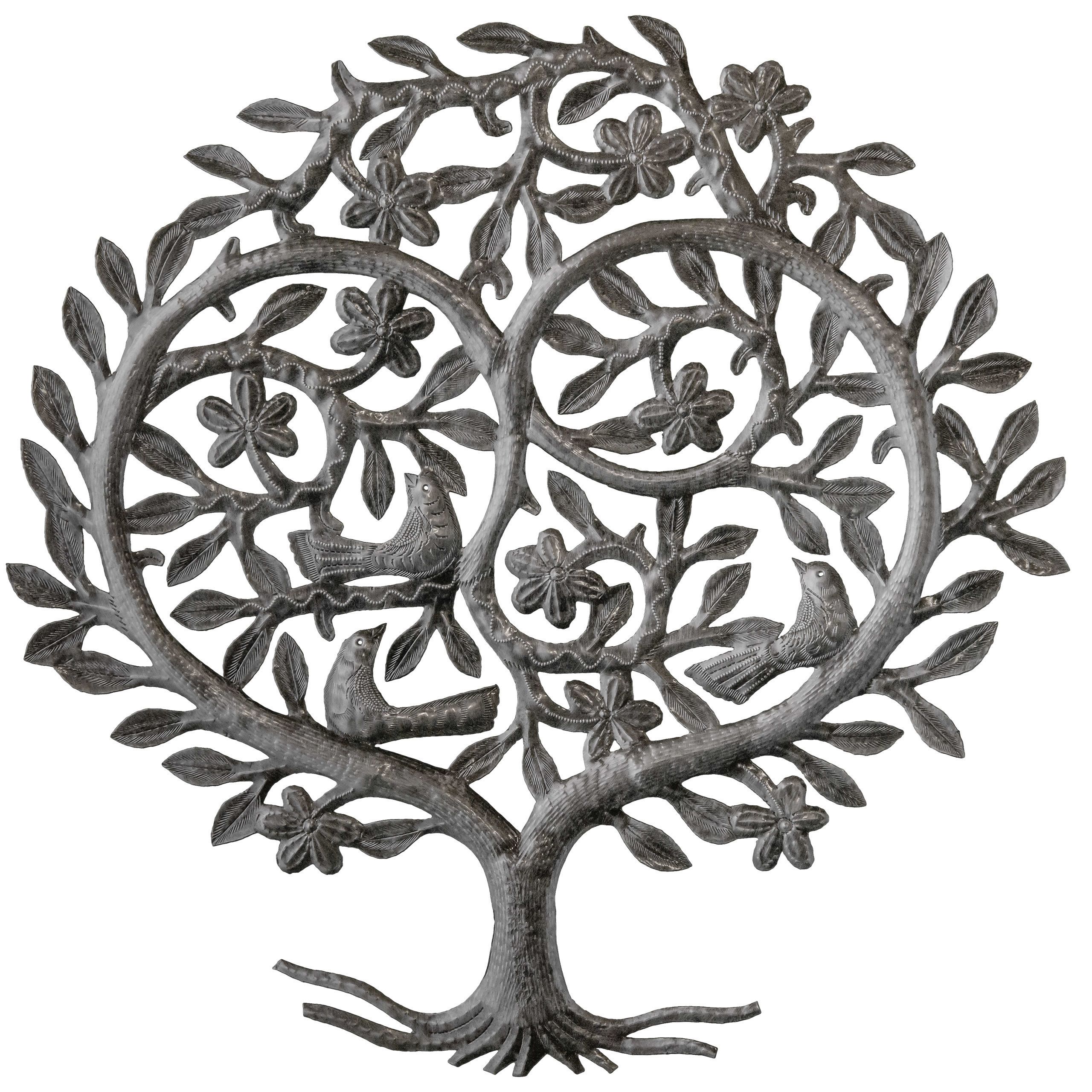 Heart Tree Wall Décor With Regard To Tree Of Life Wall Decor By Red Barrel Studio (View 5 of 30)
