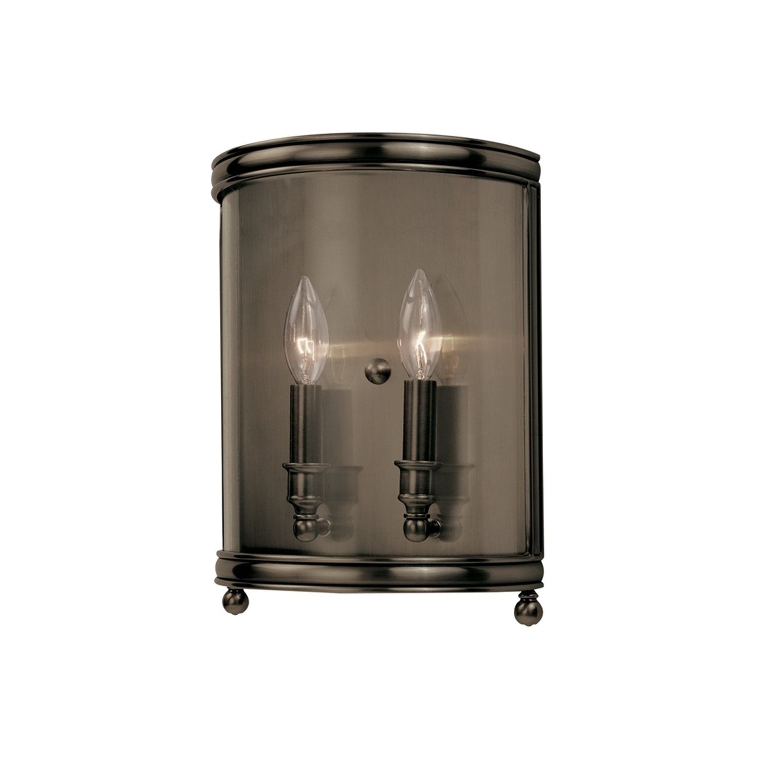 Hudson Valley Larchmont Distressed Bronze Metal 2 Light Wall For Dunson 3 Light Kitchen Island Pendants (View 17 of 30)