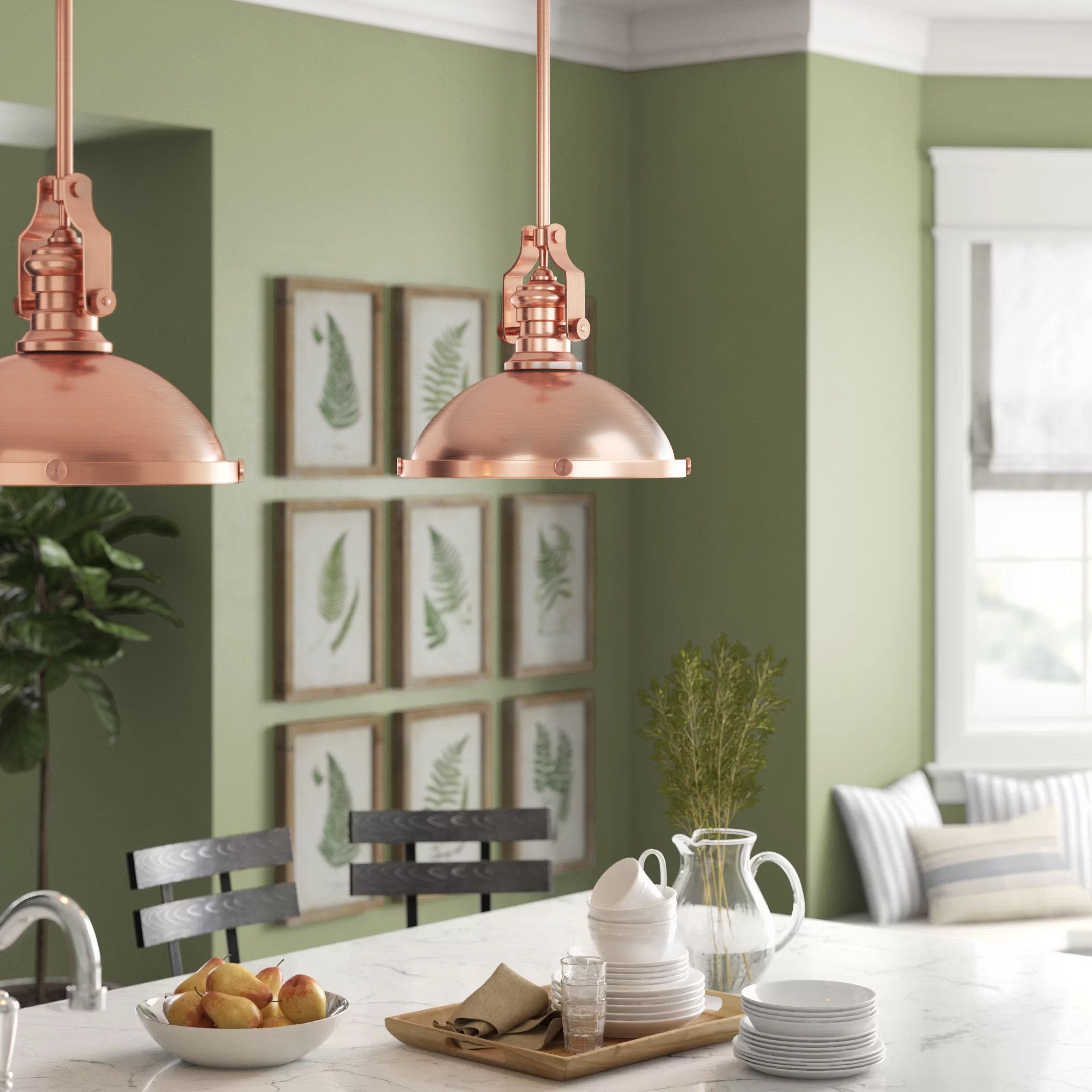 Industrial Pendant Lights You'll Love In 2019 | Wayfair Pertaining To Nadeau 1 Light Single Cone Pendants (Photo 27 of 30)
