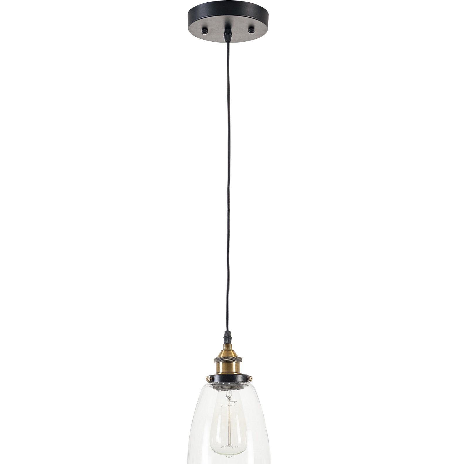 Iron Gate 1 Light Single Bell Pendant Throughout Houon 1 Light Cone Bell Pendants (View 27 of 30)