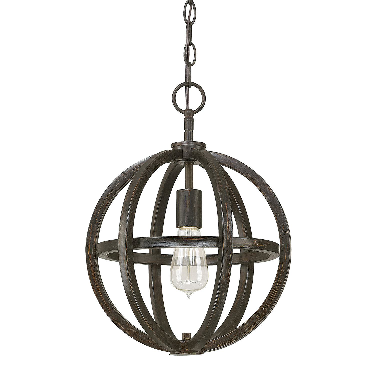 Featured Photo of 30 Ideas of Irwin 1-light Single Globe Pendants