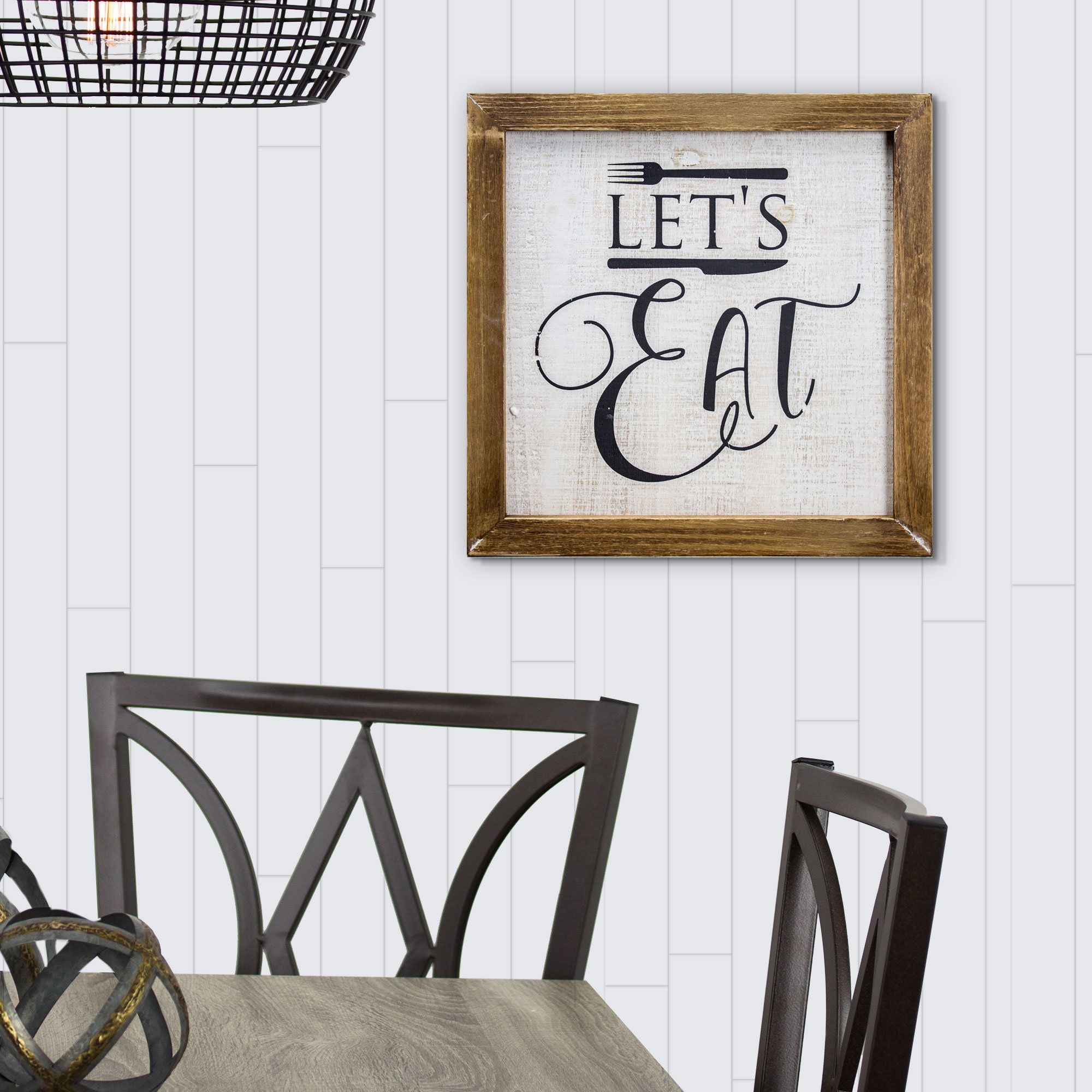 Kitchen Wall Decor Eat | Wayfair Throughout Casual Country Eat Here Retro Wall Decor (Photo 7 of 30)