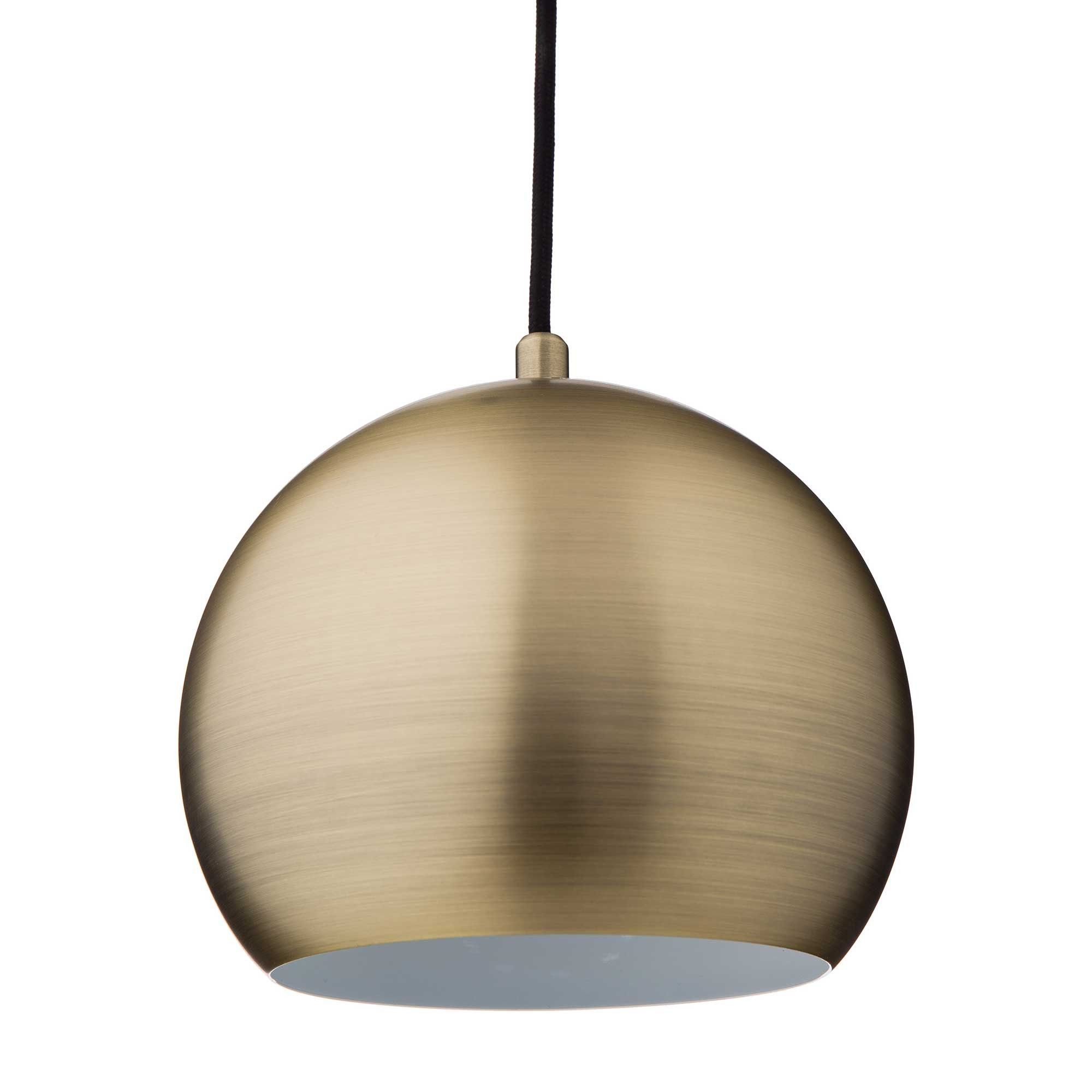 Koge Ball Pendant Light In Gold | Pendant Lights | Pendant Intended For Knoxville 1 Light Single Teardrop Pendants (View 24 of 30)