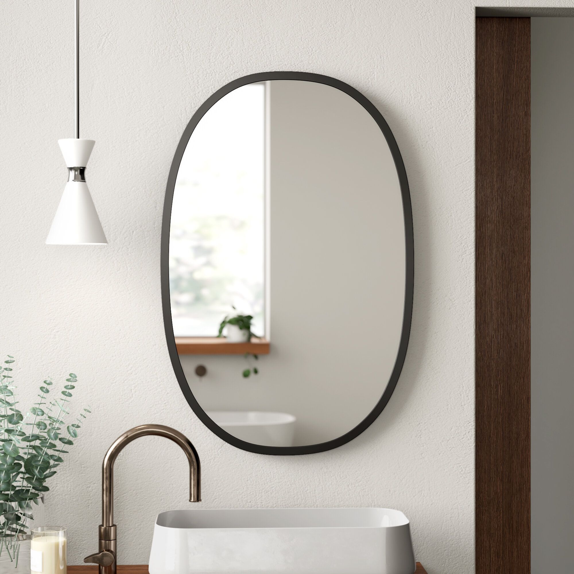 Large & Oversized Wall Mirrors You'll Love In 2019 | Wayfair With Menachem Modern & Contemporary Accent Mirrors (View 27 of 30)